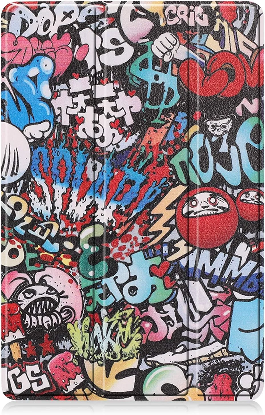 کیف تبلت RanTuo برای Samsung Galaxy Tab S9 FE، چرم PU، سبک و نازک، ضد آب، ضد گرد و غبار، قاب محافظ ضد افتادن برای Samsung Galaxy Tab S9 FE. (گرافیتی) کیف تبلت RanTuo برای Samsung Galaxy Tab S9 FE، چرم PU، سبک و نازک، ضد آب، ضد گرد و غبار، قاب محافظ ضد افتادن برای Samsung Galaxy Tab S9 FE. (گرافیتی)