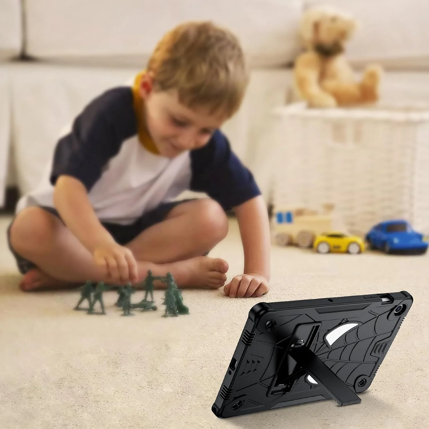 کیف تبلت گوآگوآ برای تبلت سامسونگ گلکسی تب A9 پلاس 11 اینچ مدل 2023 (SM-X210/X216/X218)، طرح عنکبوت مشکی، دارای پایه قابل تنظیم داخلی، پوشش محافظ مقاوم در برابر ضربه برای تبلت گلکسی تب A9 پلاس کیف تبلت گوآگوآ برای تبلت سامسونگ گلکسی تب A9 پلاس 11 اینچ مدل 2023 (SM-X210/X216/X218)، طرح عنکبوت مشکی، دارای پایه قابل تنظیم داخلی، پوشش محافظ مقاوم در برابر ضربه برای تبلت گلکسی تب A9 پلاس