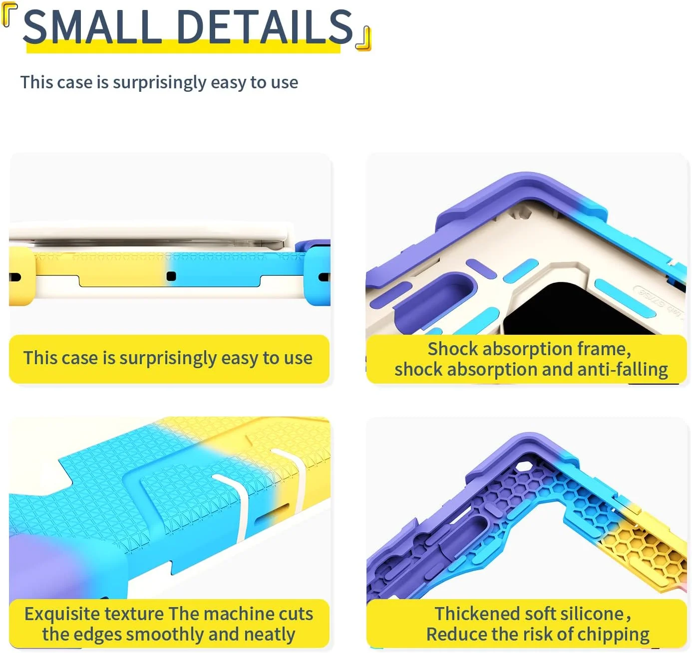 کیف سیلیکونی تبلت nincyee برای Samsung Galaxy Tab S10 FE 10.9 اینچ، قاب محافظ سنگین ضد ضربه با نگهدارنده مداد، بند شانه، حلقه بزرگ چرخان آویز پایه برای کودکان کیف سیلیکونی تبلت nincyee برای Samsung Galaxy Tab S10 FE 10.9 اینچ، قاب محافظ سنگین ضد ضربه با نگهدارنده مداد، بند شانه، حلقه بزرگ چرخان آویز پایه برای کودکان