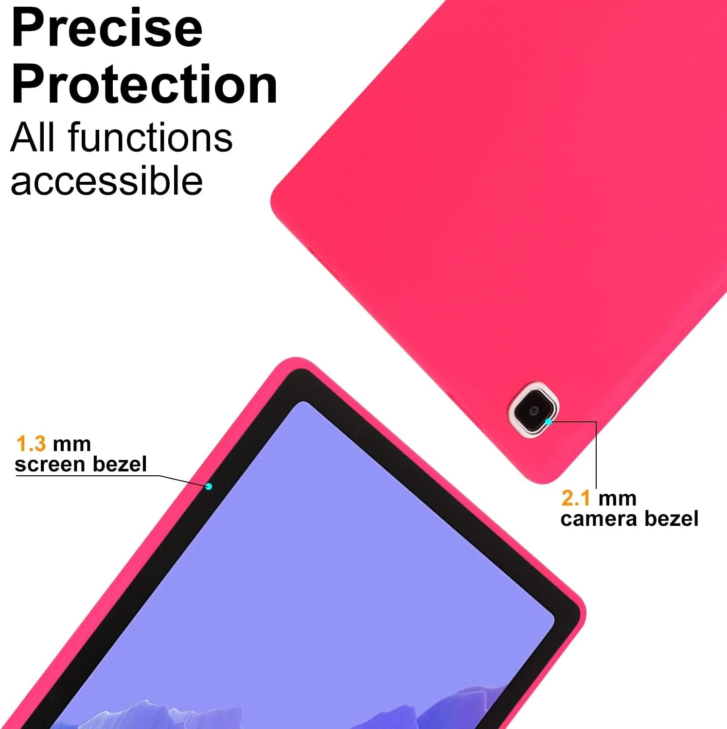 محافظ تبلت، کیف تبلت سازگار با Samsung Galaxy Tab S8/S7 SM-X700/X706/T870/T875 11 اینچ، قاب محافظ TPU نرم و باریک و ضد ضربه، کاور هوشمند باریک و سبک، لوازم جانبی تبلت (رنگ محافظ تبلت، کیف تبلت سازگار با Samsung Galaxy Tab S8/S7 SM-X700/X706/T870/T875 11 اینچ، قاب محافظ TPU نرم و باریک و ضد ضربه، کاور هوشمند باریک و سبک، لوازم جانبی تبلت (رنگ
