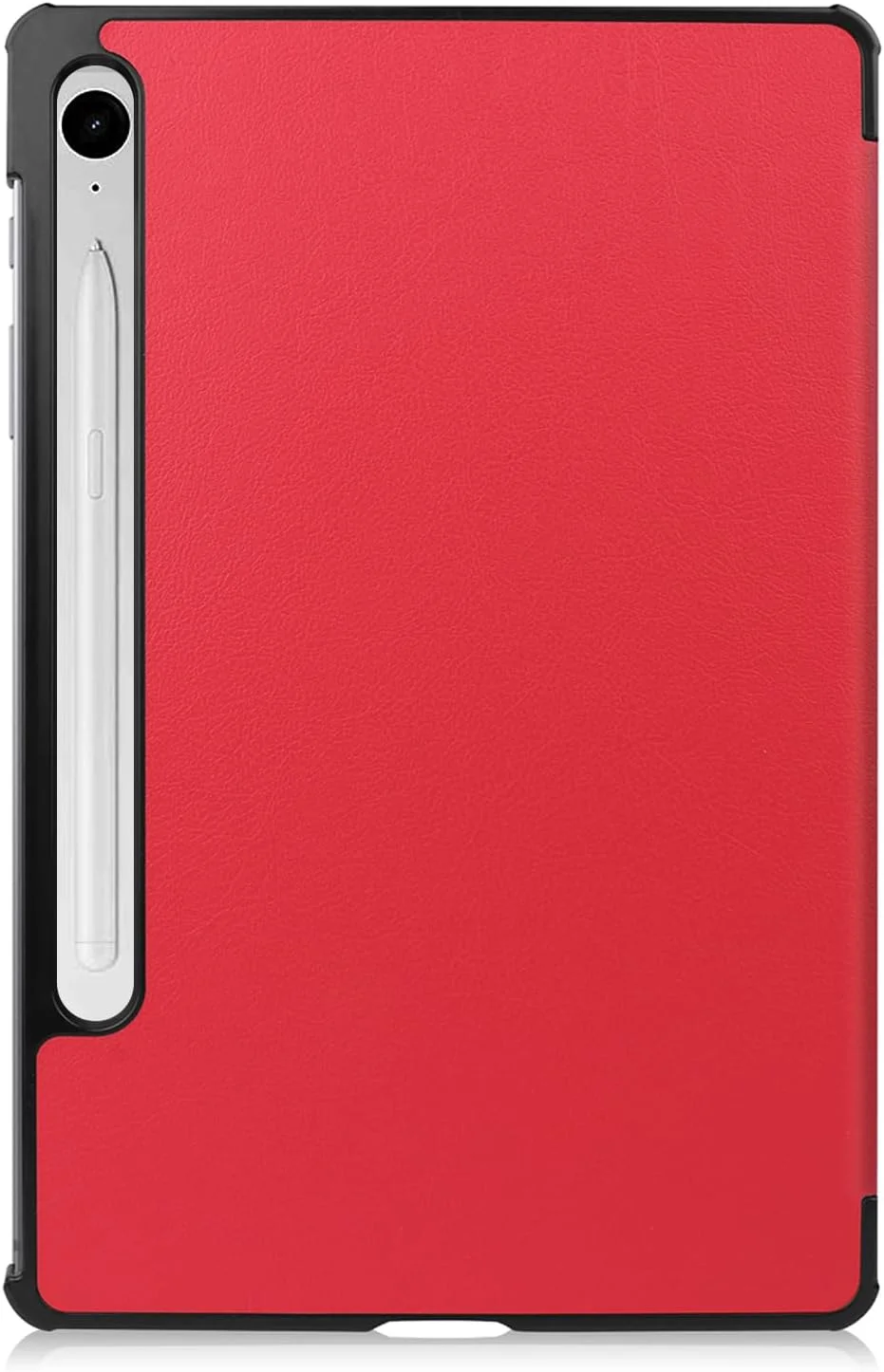 کیف تبلت RanTuo برای Samsung Galaxy Tab S9 FE، چرم PU، سبک و نازک، ضد آب، ضد گرد و غبار، کیف محافظ ضد افتادن برای Samsung Galaxy Tab S9 FE. (قرمز) کیف تبلت RanTuo برای Samsung Galaxy Tab S9 FE، چرم PU، سبک و نازک، ضد آب، ضد گرد و غبار، کیف محافظ ضد افتادن برای Samsung Galaxy Tab S9 FE. (قرمز)