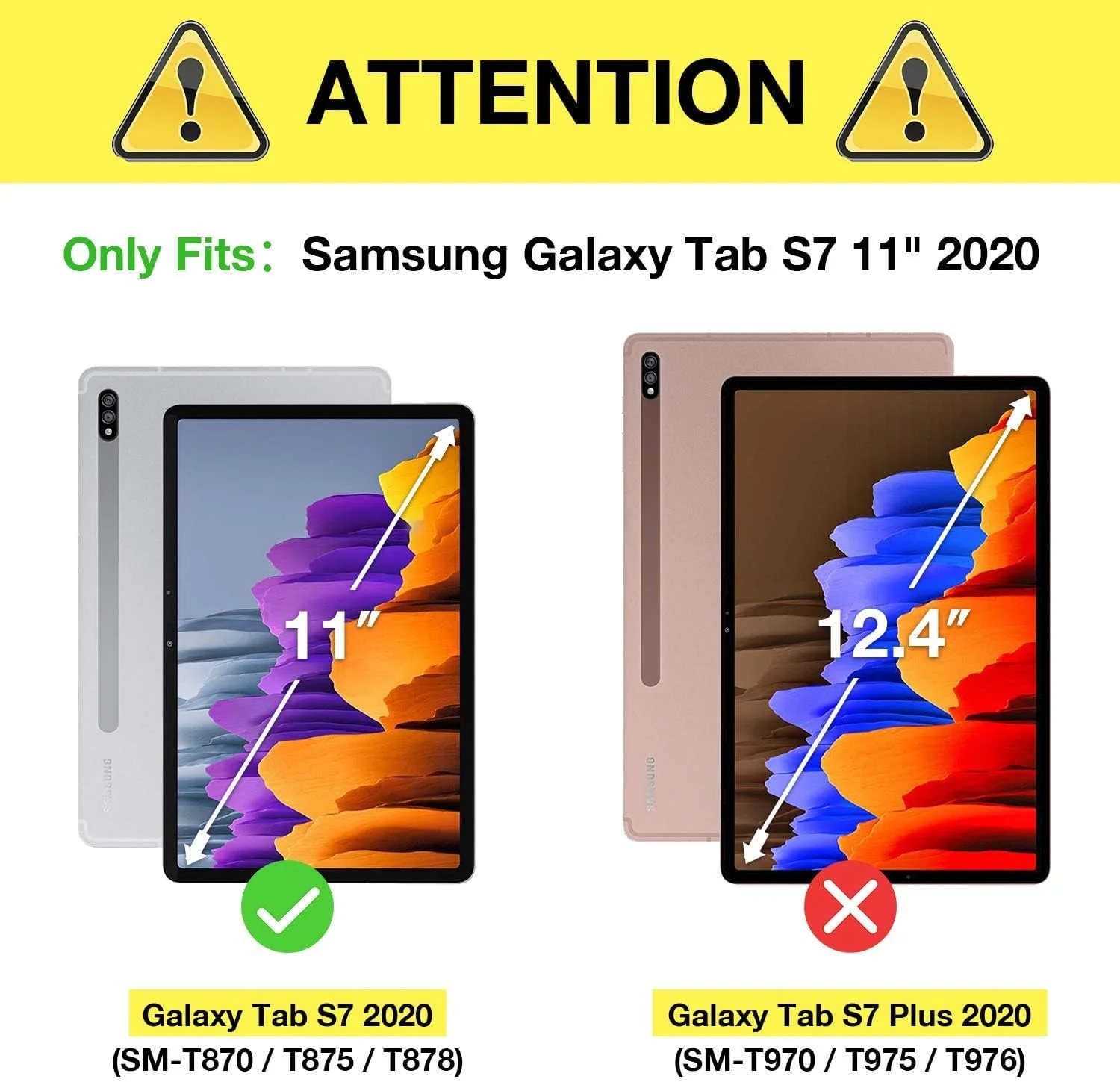 ZOMUN Tablet Case for Samsung Galaxy Tab S7 [SM-T870 / SM-T875 / SM-T876B], Hybrid Shockproof Rugged Protection Cover,360 Degree Rotating Kickstand, Hand Strap