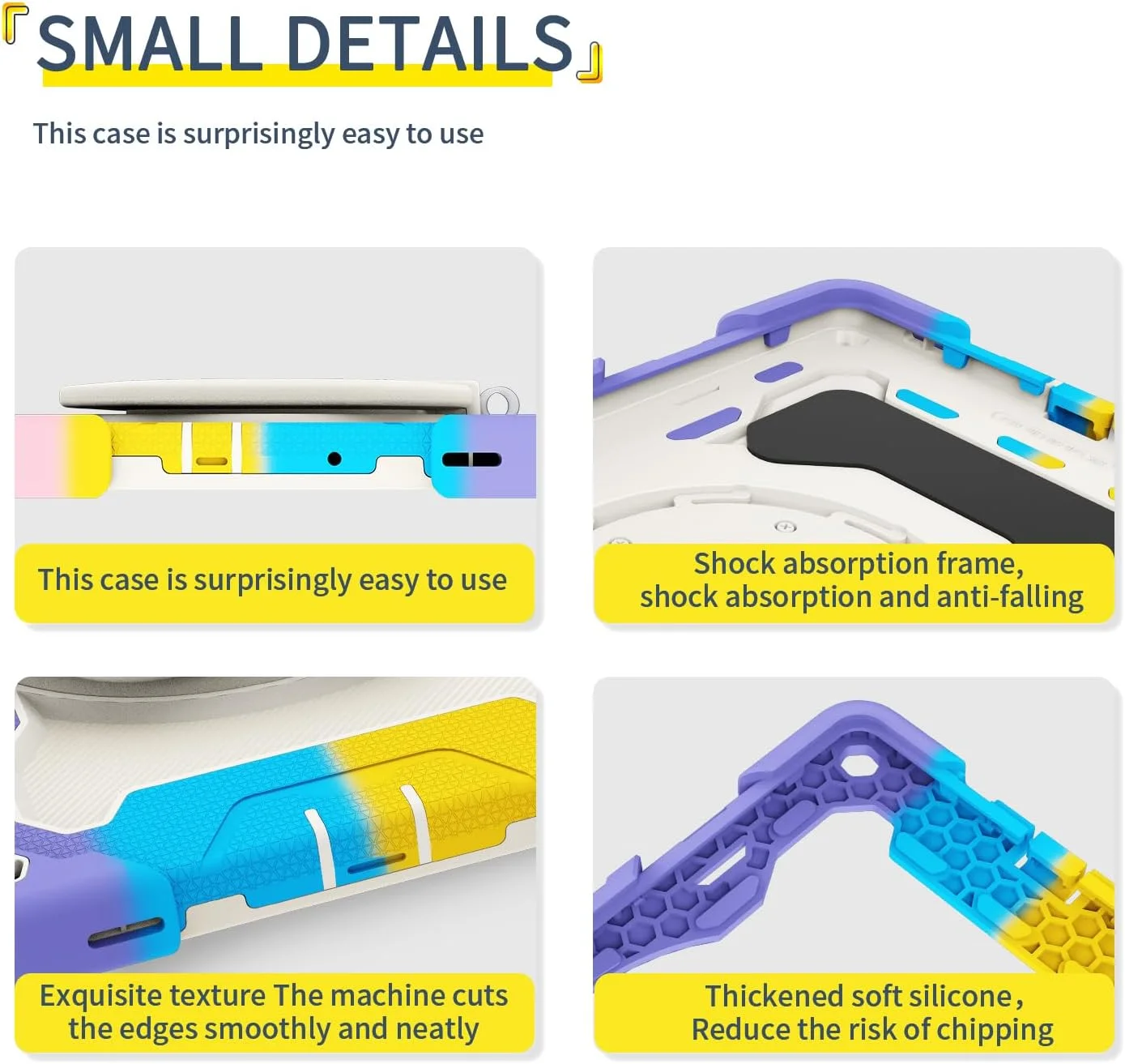 کیف سیلیکونی تبلت nincyee برای Samsung Galaxy Tab S6 Lite 10.4 اینچ، قاب محافظ سنگین و ضد ضربه با نگهدارنده مداد، بند شانه، حلقه بزرگ چرخان و پایه آویز برای کودکان کیف سیلیکونی تبلت nincyee برای Samsung Galaxy Tab S6 Lite 10.4 اینچ، قاب محافظ سنگین و ضد ضربه با نگهدارنده مداد، بند شانه، حلقه بزرگ چرخان و پایه آویز برای کودکان