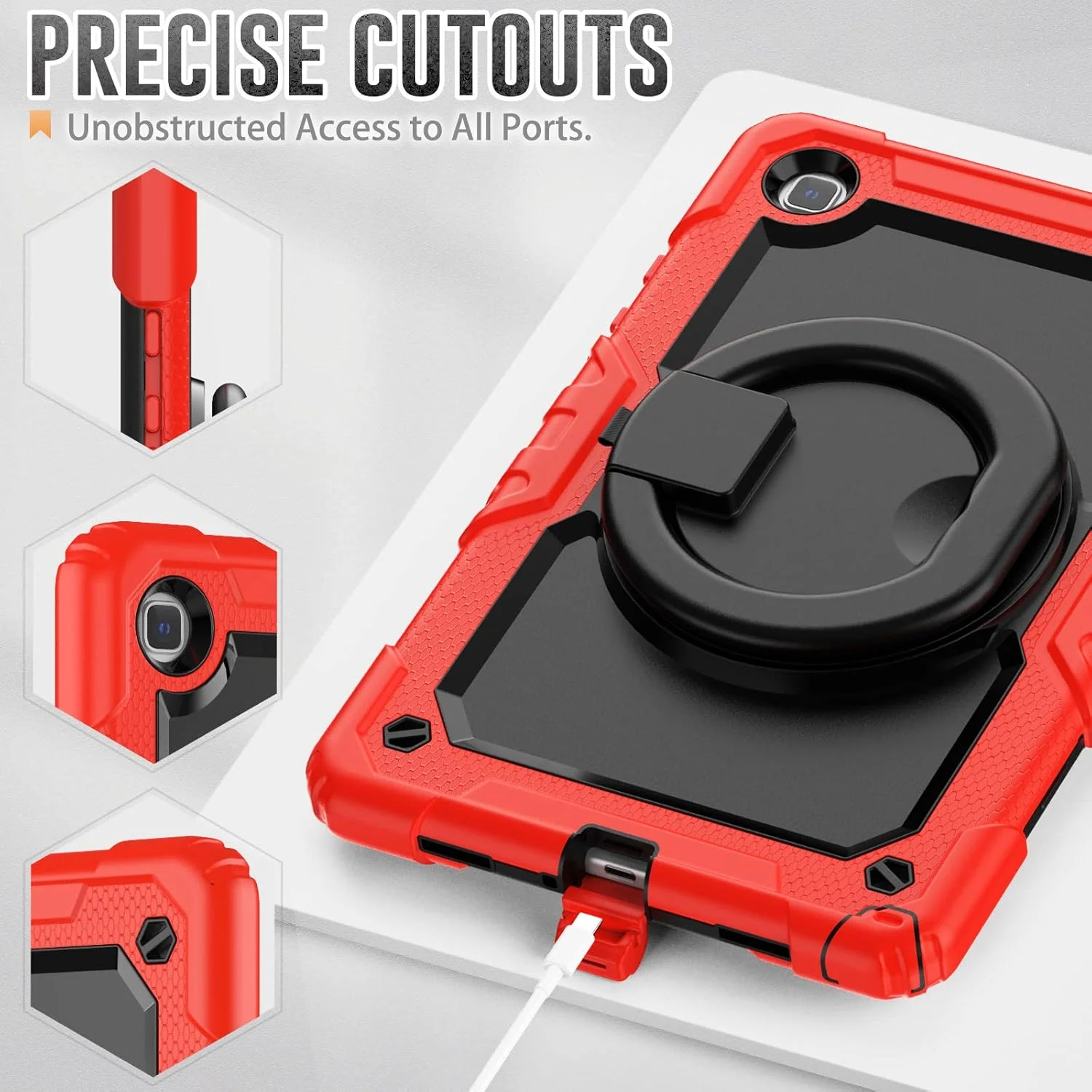 کیف محافظ تبلت سنگین Nincyee برای Samsung Galaxy Tab A7 10.4 اینچ، کاور سیلیکونی ضد ضربه 3 در 1 با نگهدارنده مداد، بند شانه، پایه تاشو نامرئی کیف محافظ تبلت سنگین Nincyee برای Samsung Galaxy Tab A7 10.4 اینچ، کاور سیلیکونی ضد ضربه 3 در 1 با نگهدارنده مداد، بند شانه، پایه تاشو نامرئی