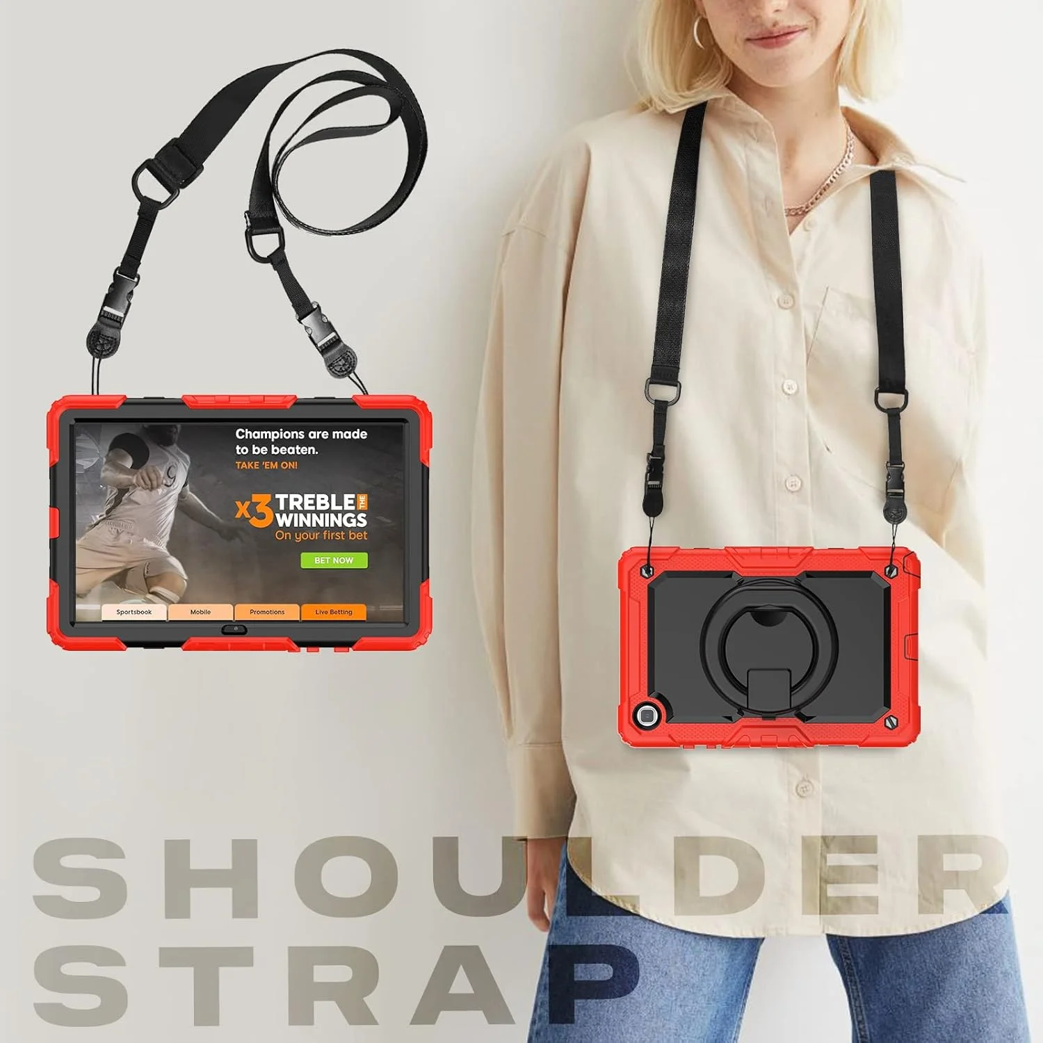 کیف محافظ تبلت سنگین Nincyee برای Samsung Galaxy Tab A7 10.4 اینچ، کاور سیلیکونی ضد ضربه 3 در 1 با نگهدارنده مداد، بند شانه، پایه تاشو نامرئی کیف محافظ تبلت سنگین Nincyee برای Samsung Galaxy Tab A7 10.4 اینچ، کاور سیلیکونی ضد ضربه 3 در 1 با نگهدارنده مداد، بند شانه، پایه تاشو نامرئی