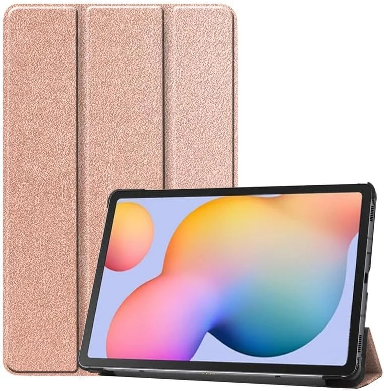 کیف تبلت برای سامسونگ گلکسی تب S6 لایت 10.4 اینچ (SM-P610/P613/P615/P619/P620/P625)، کاور سه تایی استند با نگهدارنده مداد، خواب/بیداری خودکار، پشت TPU نرم، کاور محافظ باریک، طلایی کیف تبلت برای سامسونگ گلکسی تب S6 لایت 10.4 اینچ (SM-P610/P613/P615/P619/P620/P625)، کاور سه تایی استند با نگهدارنده مداد، خواب/بیداری خودکار، پشت TPU نرم، کاور محافظ باریک، طلایی