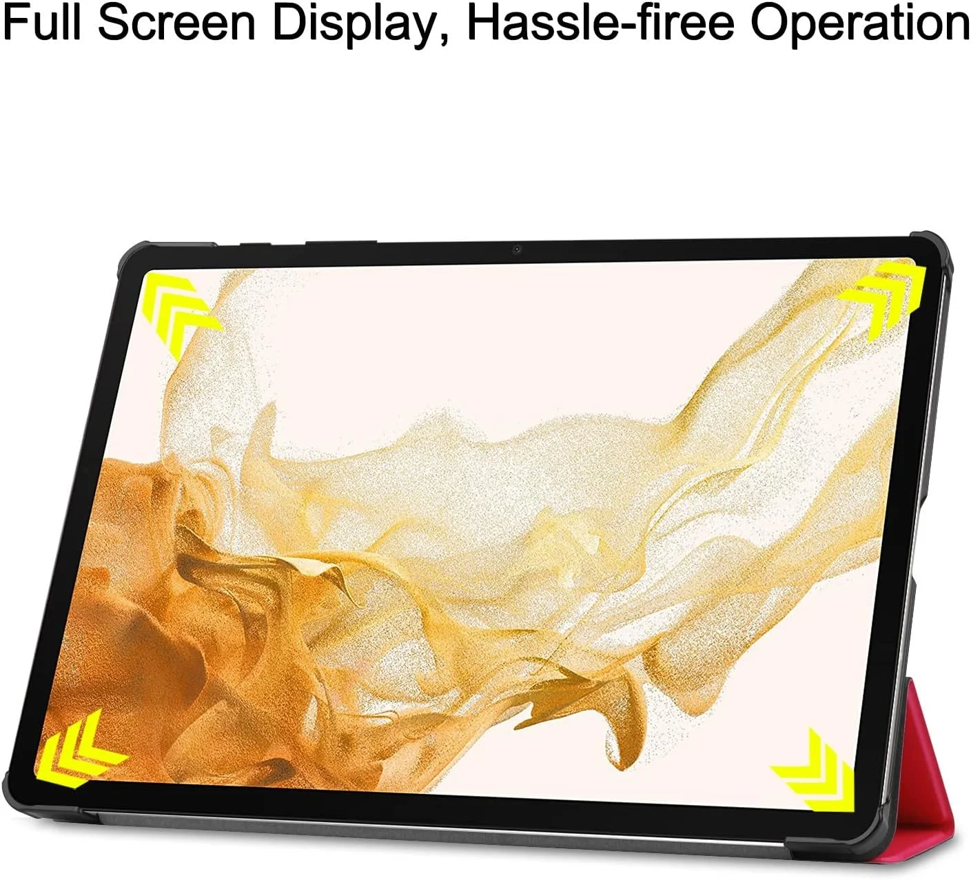 Travel on tablet case compatible with Samsung Galaxy Tab S8 Plus Case 12.4 inches Sm-x800/x806, Galaxy Tab S7 fe Tri-Fold Smart Tablet Case, Slim Multi-Viewing Angle Stand C Case Travel on tablet case compatible with Samsung Galaxy Tab S8 Plus Case 12.4 inches Sm-x800/x806, Galaxy Tab S7 fe Tri-Fold Smart Tablet Case, Slim Multi-Viewing Angle Stand C Case