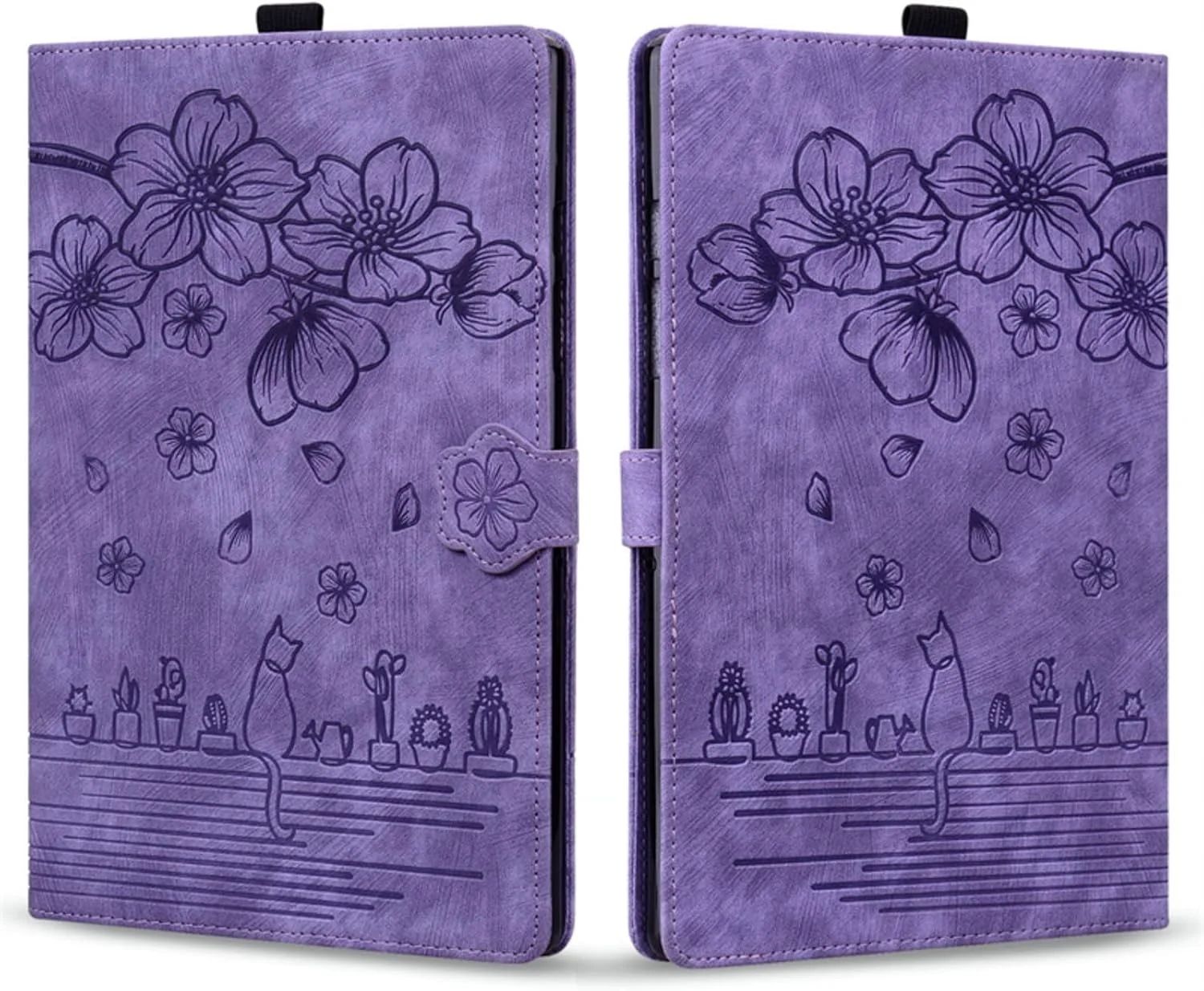 کیف تبلت چرمی طرح گربه و گل برجسته MEOORHE مناسب برای تبلت سامسونگ گلکسی A7 Lite A8، دارای جای کارت، قابلیت تنظیم چند زاویه دید و استند قابل تنظیم (بنفش، A8 10.5 2021 X200) کیف تبلت چرمی طرح گربه و گل برجسته MEOORHE مناسب برای تبلت سامسونگ گلکسی A7 Lite A8، دارای جای کارت، قابلیت تنظیم چند زاویه دید و استند قابل تنظیم (بنفش، A8 10.5 2021 X200)