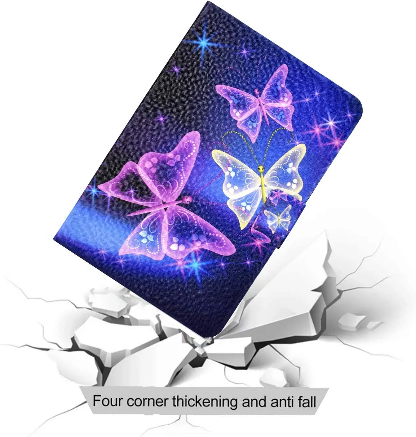 کیف تبلت سامسونگ گلکسی تب A9 پلاس SM-X210/SM-X215/SM-X216 سایز 11 اینچ مدل 2023 - کاور چرمی PU با قابلیت تاشوندگی و استند مغناطیسی، محافظ تبلت سامسونگ گلکسی تب A9 پلاس (طرح پروانه درخشان) کیف تبلت سامسونگ گلکسی تب A9 پلاس SM-X210/SM-X215/SM-X216 سایز 11 اینچ مدل 2023 - کاور چرمی PU با قابلیت تاشوندگی و استند مغناطیسی، محافظ تبلت سامسونگ گلکسی تب A9 پلاس (طرح پروانه درخشان)