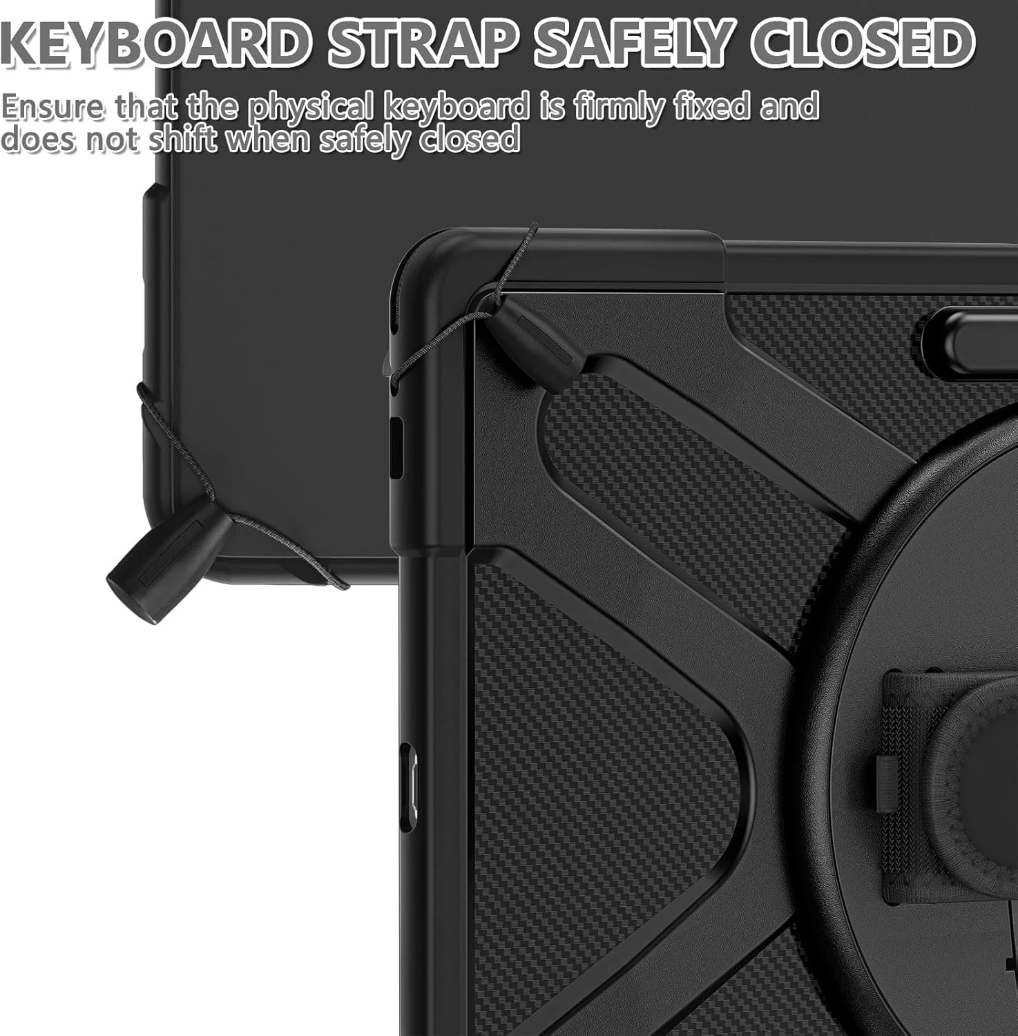 کیف محافظ تبلت سازگار با سامسونگ گلکسی تب S9 Ultra 2023 X910 - کیف محافظ مقاوم با پایه گردان، دسته، ضربه گیر و ضد ضربه. محافظت از تبلت کیف محافظ تبلت سازگار با سامسونگ گلکسی تب S9 Ultra 2023 X910 - کیف محافظ مقاوم با پایه گردان، دسته، ضربه گیر و ضد ضربه. محافظت از تبلت