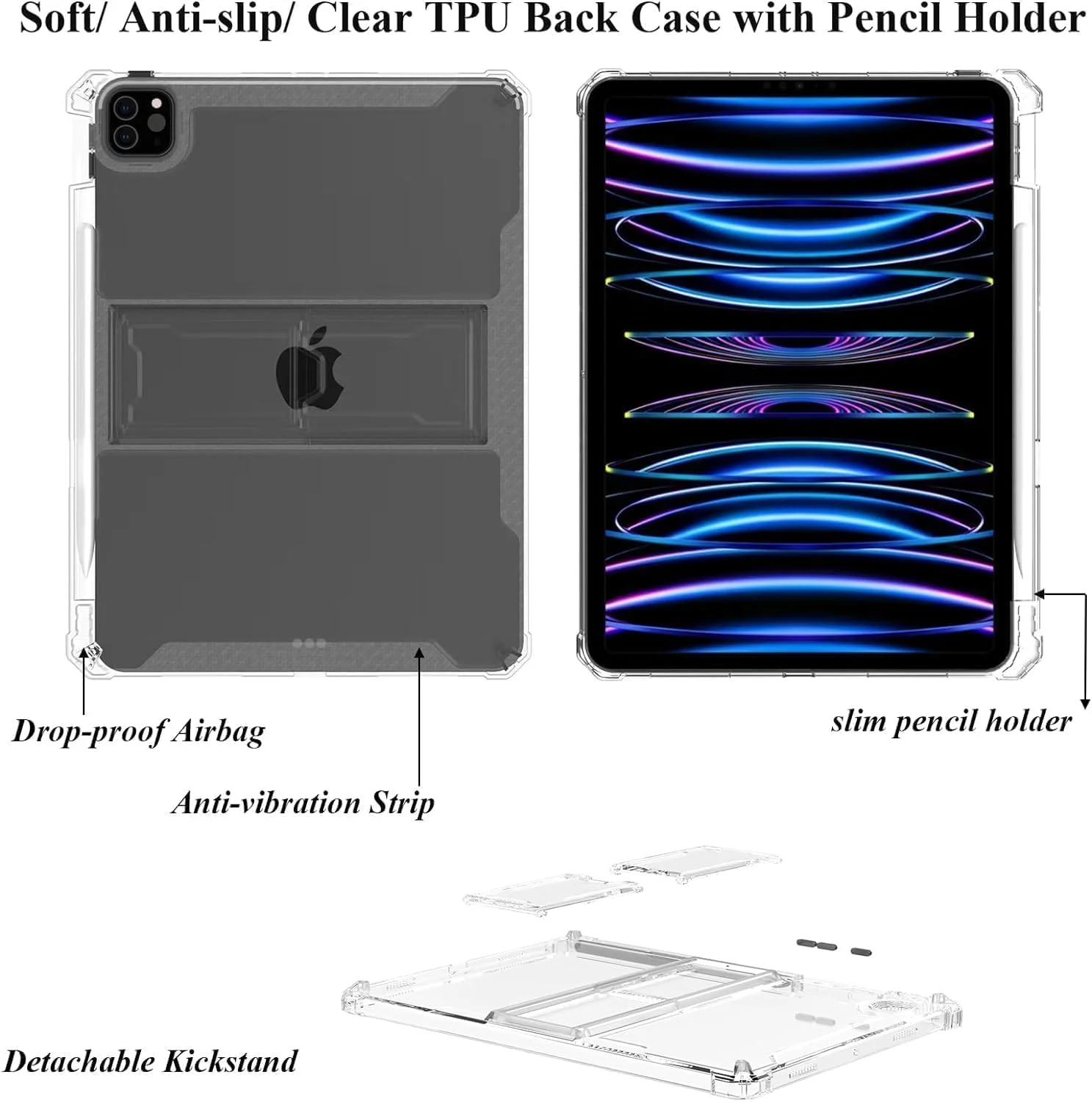 کیف تبلت MUNTAQI سازگار با Samsung Galaxy Tab A8 (10.5 اینچ) - کاور باریک و مقاوم در برابر ضربه با قابلیت استند و خواب/بیدار شدن خودکار، محافظت کامل و برش های دقیق برای دسترسی آسان کیف تبلت MUNTAQI سازگار با Samsung Galaxy Tab A8 (10.5 اینچ) - کاور باریک و مقاوم در برابر ضربه با قابلیت استند و خواب/بیدار شدن خودکار، محافظت کامل و برش های دقیق برای دسترسی آسان