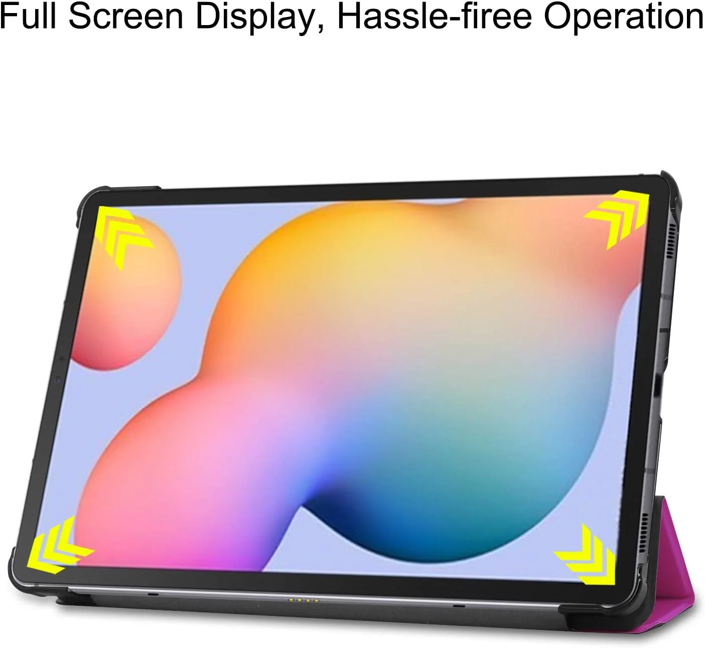 کیف تبلت RanTuo برای Samsung Galaxy Tab S6 Lite 2024، چرم PU، سبک و نازک، ضد آب، ضد گرد و غبار، قاب محافظ ضد افتادن برای Samsung Galaxy Tab S6 Lite 2024. (بنفش) کیف تبلت RanTuo برای Samsung Galaxy Tab S6 Lite 2024، چرم PU، سبک و نازک، ضد آب، ضد گرد و غبار، قاب محافظ ضد افتادن برای Samsung Galaxy Tab S6 Lite 2024. (بنفش)