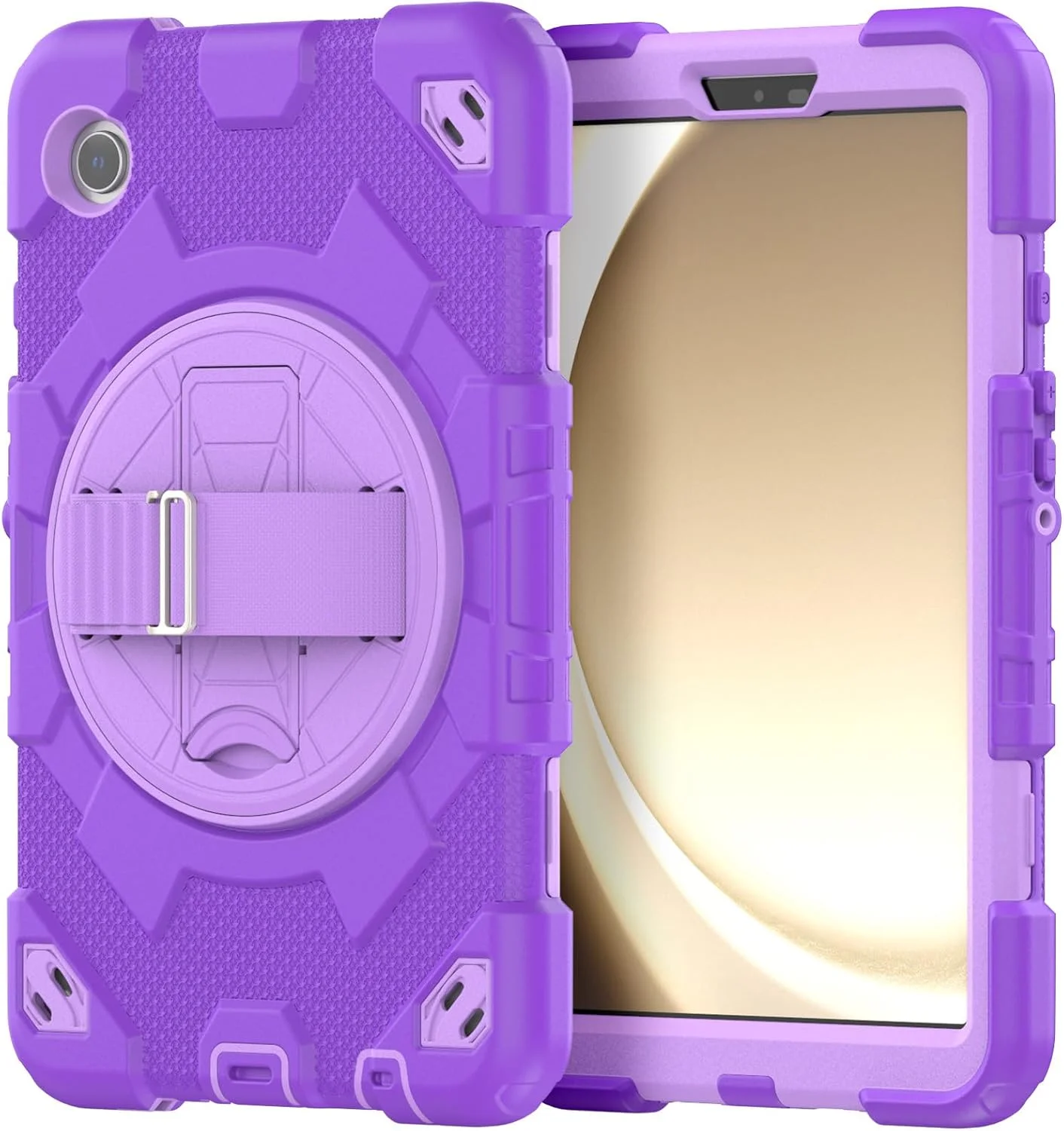 کیف تبلت nincyee برای سامسونگ گلکسی تب A9 8.7 اینچ 2023، کیف سیلیکونی ضد ضربه و مقاوم قهرمان عنکبوتی رنگین کمانی برای کودکان با نگهدارنده مداد، بند شانه، پایه تاشو چرخان، بند دستی کیف تبلت nincyee برای سامسونگ گلکسی تب A9 8.7 اینچ 2023، کیف سیلیکونی ضد ضربه و مقاوم قهرمان عنکبوتی رنگین کمانی برای کودکان با نگهدارنده مداد، بند شانه، پایه تاشو چرخان، بند دستی