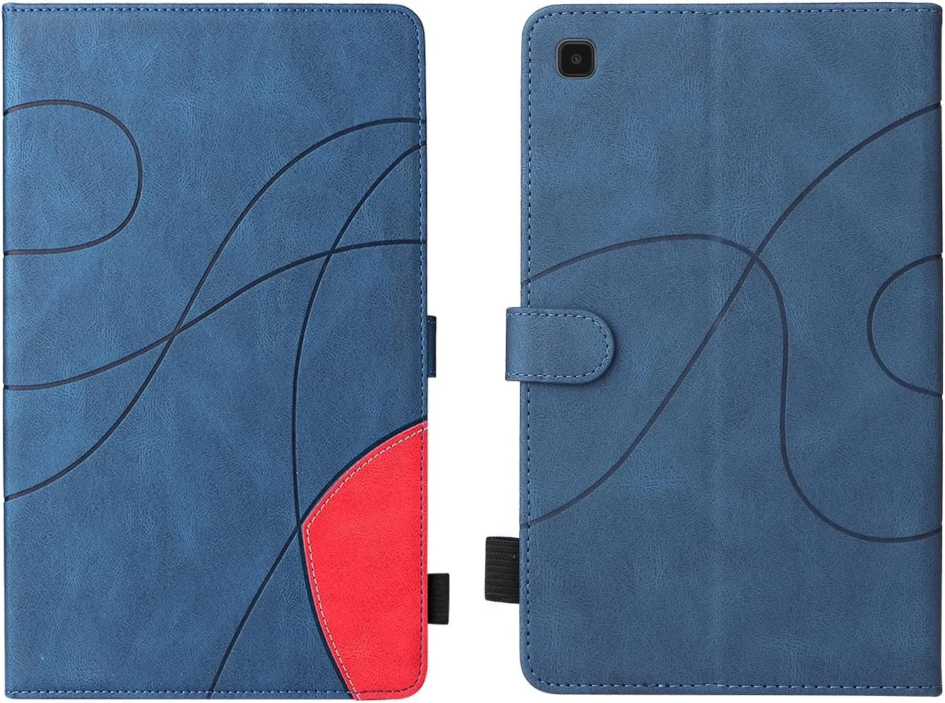 کیف محافظ تبلت چرمی PU هوشمند، کیف تبلت تاشو، بدون عملکرد خواب/بیداری، سازگار با تبلت Samsung Galaxy Tab A7 Lite 8.7 اینچی SM-T220 /T225/T227 مدل 2021 (آبی) کیف محافظ تبلت چرمی PU هوشمند، کیف تبلت تاشو، بدون عملکرد خواب/بیداری، سازگار با تبلت Samsung Galaxy Tab A7 Lite 8.7 اینچی SM-T220 /T225/T227 مدل 2021 (آبی)