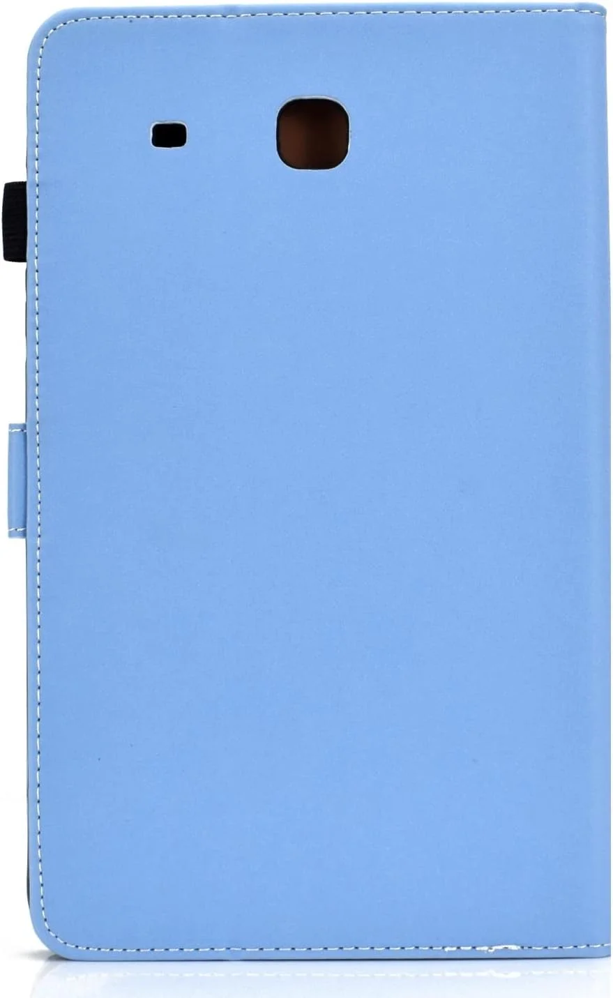 کیف تبلت مسافرتی مناسب برای تبلت سامسونگ گلکسی تب E 9.6 اینچ / T560، کیف محافظ چرمی PU با اسلات کارت، کیف محافظ چرمی وگان ممتاز سازگار