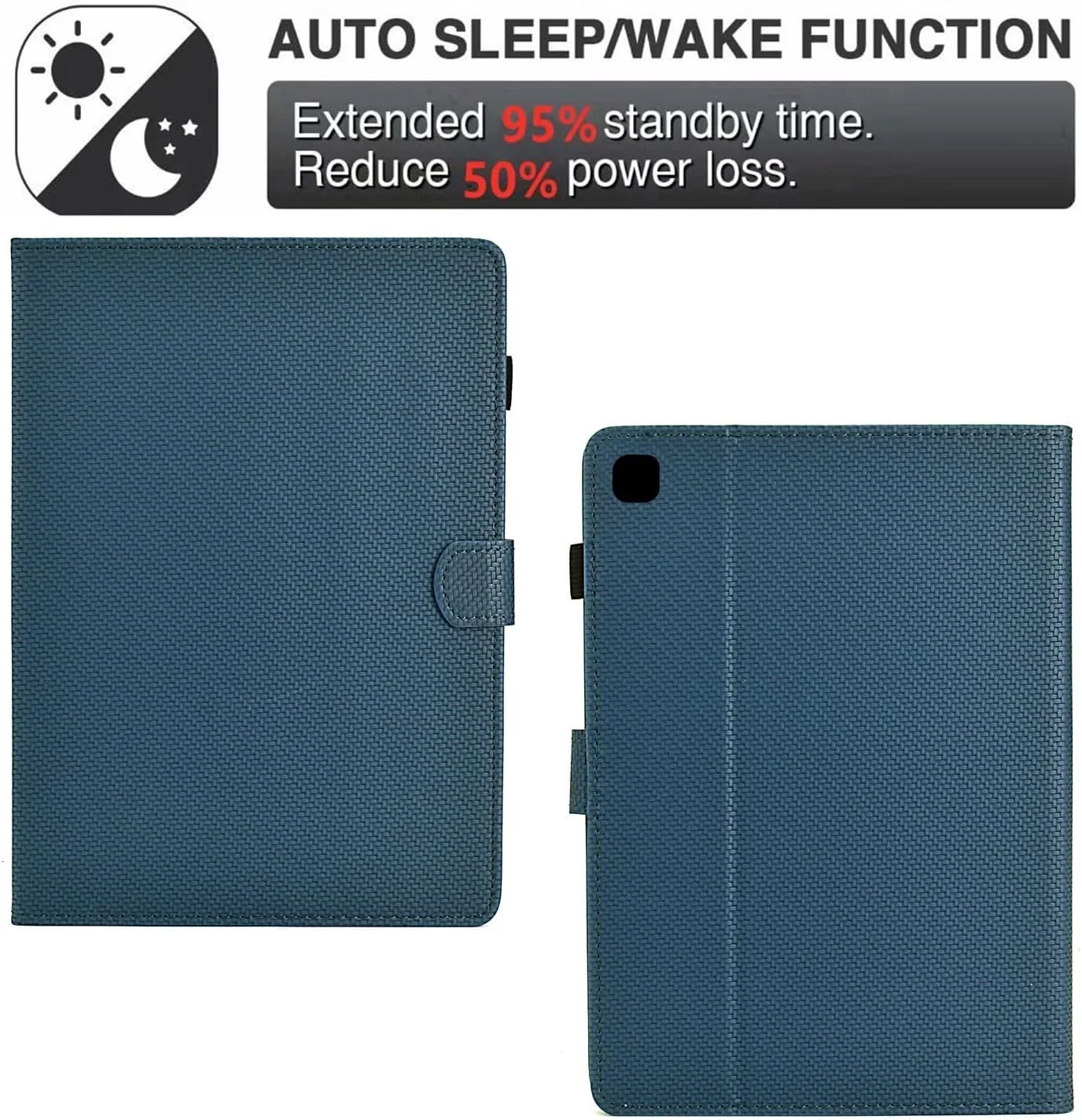 کیف محافظ تبلت سازگار با Samsung Galaxy Tab A7 Lite 8.7 اینچ 2021 SM-T220/T225، محافظ کامل، باریک، سبک وزن، تاشو و دارای جای کارت، جلد چرمی PU مناسب برای کاربری خانگی تبلت (بنفش) کیف محافظ تبلت سازگار با Samsung Galaxy Tab A7 Lite 8.7 اینچ 2021 SM-T220/T225، محافظ کامل، باریک، سبک وزن، تاشو و دارای جای کارت، جلد چرمی PU مناسب برای کاربری خانگی تبلت (بنفش)