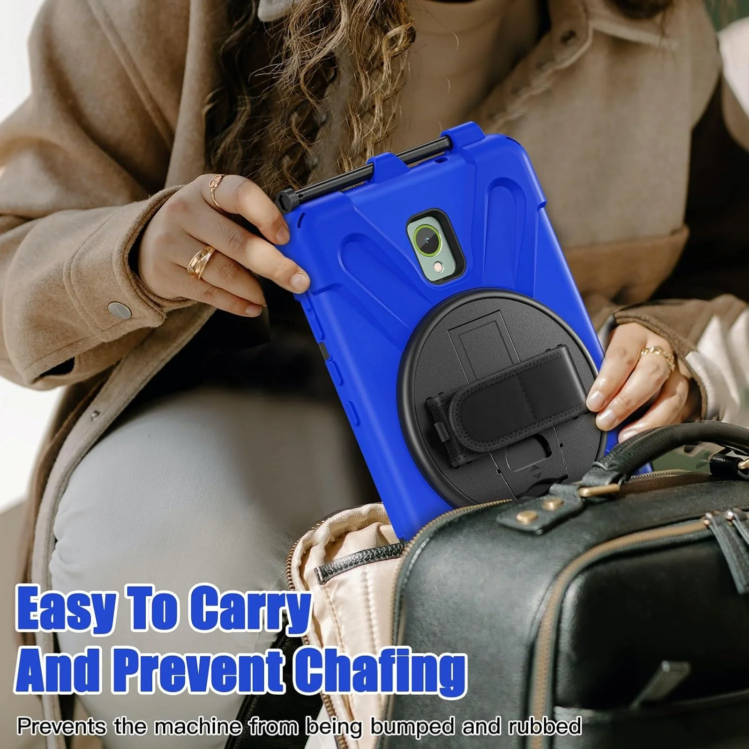 Tablet PC Case Compatible with Samsung Galaxy Tab Active5 8inch SM-X300 Case, Heavy Duty Rugged Shockproof Drop Protection Case with Pen Holder,Shoulder Strap Cover Compatible with Samsung Tab Active Tablet PC Case Compatible with Samsung Galaxy Tab Active5 8inch SM-X300 Case, Heavy Duty Rugged Shockproof Drop Protection Case with Pen Holder,Shoulder Strap Cover Compatible with Samsung Tab Active