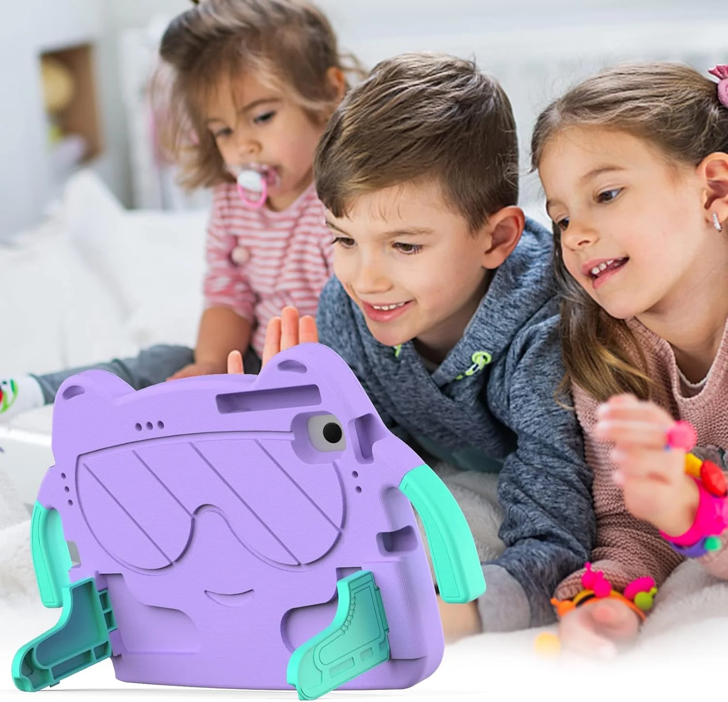 Tablet PC Case Compatible with Samsung Galaxy Tab S5e 10.5 Inch 2019 Tablet SM-T720/T725 Kids Friendly Cute Case,Lightweight EVA+Rugged PC Shockproof Stand Protective Tablet Case with Shoulder Strap P Tablet PC Case Compatible with Samsung Galaxy Tab S5e 10.5 Inch 2019 Tablet SM-T720/T725 Kids Friendly Cute Case,Lightweight EVA+Rugged PC Shockproof Stand Protective Tablet Case with Shoulder Strap P