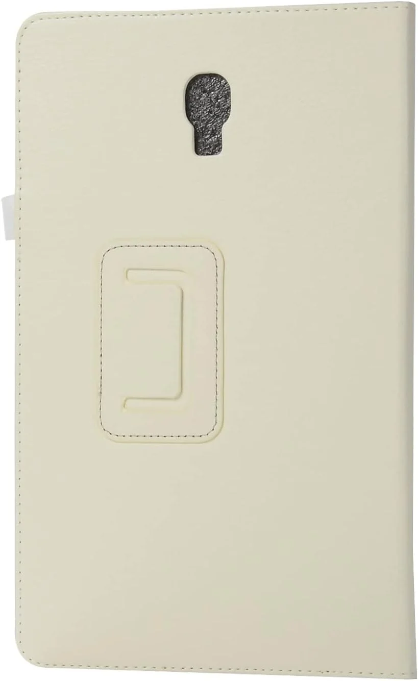 Texture Leather Tablet Case for Samsung Galaxy Tab A 9.7 (SM-T550) Slim Folding Stand Folio Protector Shockproof Back Cover with Holder(White) Texture Leather Tablet Case for Samsung Galaxy Tab A 9.7 (SM-T550) Slim Folding Stand Folio Protector Shockproof Back Cover with Holder(White)