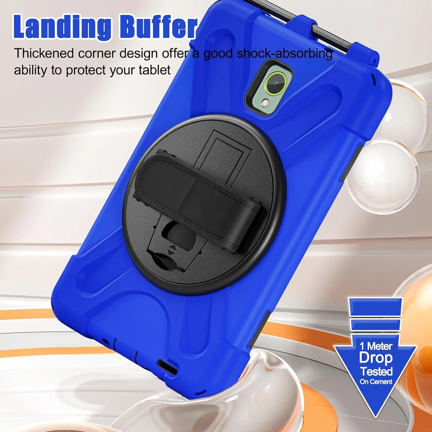 Tablet PC Case Compatible with Samsung Galaxy Tab Active5 8inch SM-X300 Case, Heavy Duty Rugged Shockproof Drop Protection Case with Pen Holder,Shoulder Strap Cover Compatible with Samsung Tab Active Tablet PC Case Compatible with Samsung Galaxy Tab Active5 8inch SM-X300 Case, Heavy Duty Rugged Shockproof Drop Protection Case with Pen Holder,Shoulder Strap Cover Compatible with Samsung Tab Active