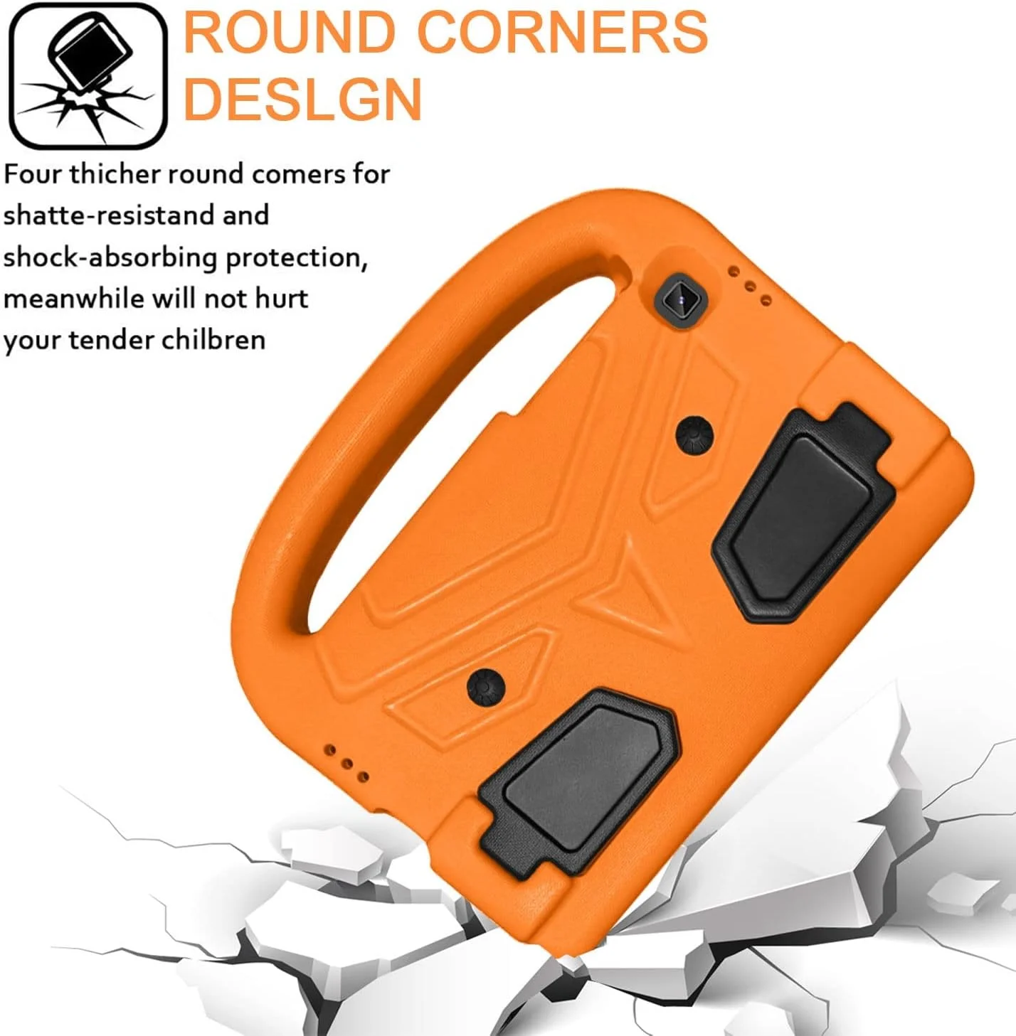 محافظ تبلت، قاب تبلت سازگار با Samsung Galaxy Tab A7 Lite 8.7 T220/T225 2021، قاب سیلیکونی سازگار با کودکان، قاب تبلت سبک وزن ضد ضربه و دارای پایه سازگار با کودکان محافظ تبلت، قاب تبلت سازگار با Samsung Galaxy Tab A7 Lite 8.7 T220/T225 2021، قاب سیلیکونی سازگار با کودکان، قاب تبلت سبک وزن ضد ضربه و دارای پایه سازگار با کودکان