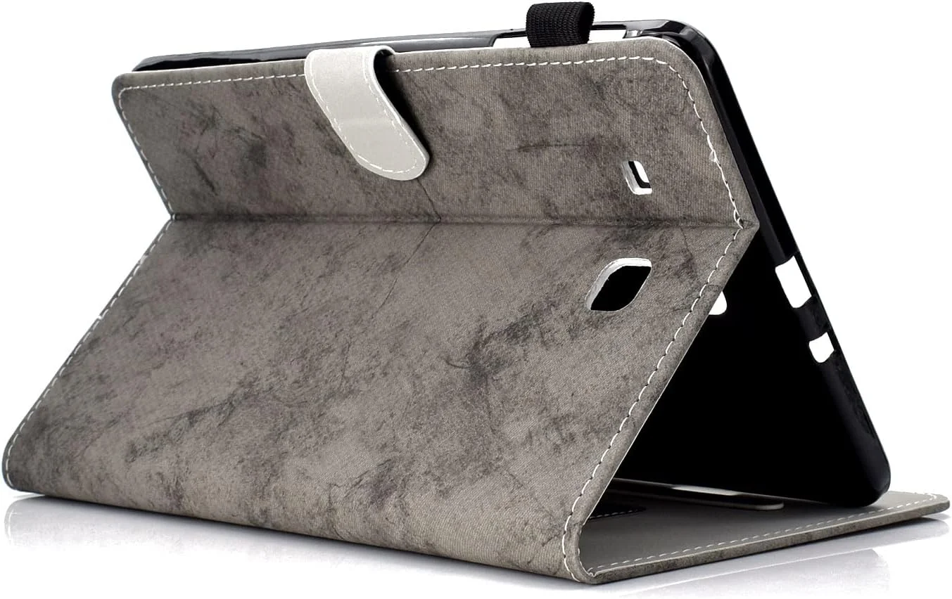 کیف محافظ تبلت مسافرتی سازگار با تبلت سامسونگ گلکسی تب E 9.6 T560، کاور باریک و هوشمند با قابلیت استند و ضد ضربه به همراه جای قلم