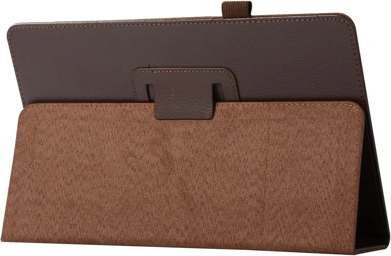 کیف تبلت چرمی بافت دار برای سامسونگ گلکسی تب A 8.0 2017 (SM-T380/T385)، محافظ تاشو باریک و مقاوم در برابر ضربه با نگهدارنده (قهوه ای) کیف تبلت چرمی بافت دار برای سامسونگ گلکسی تب A 8.0 2017 (SM-T380/T385)، محافظ تاشو باریک و مقاوم در برابر ضربه با نگهدارنده (قهوه ای)