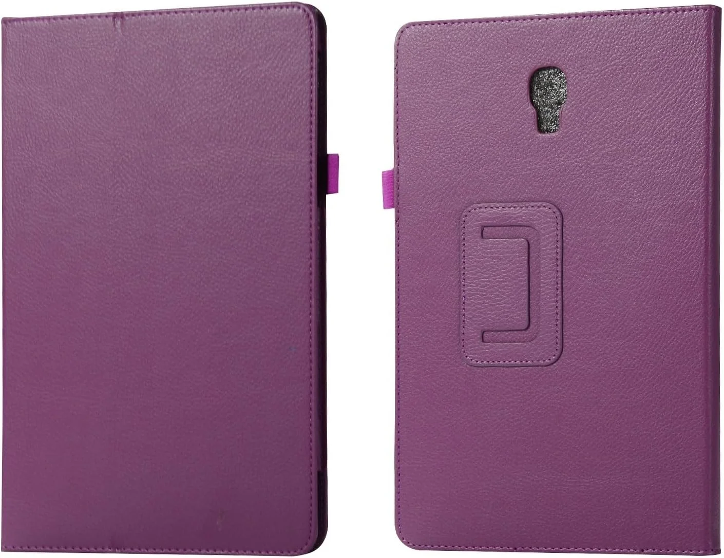 کیف تبلت چرمی سازگار با تبلت سامسونگ Tab S4 10.5 اینچی مدل SM-T830/T835/T837، محافظ باریک تاشو، محافظ پشت ضد ضربه با نگهدارنده (بنفش) کیف تبلت چرمی سازگار با تبلت سامسونگ Tab S4 10.5 اینچی مدل SM-T830/T835/T837، محافظ باریک تاشو، محافظ پشت ضد ضربه با نگهدارنده (بنفش)