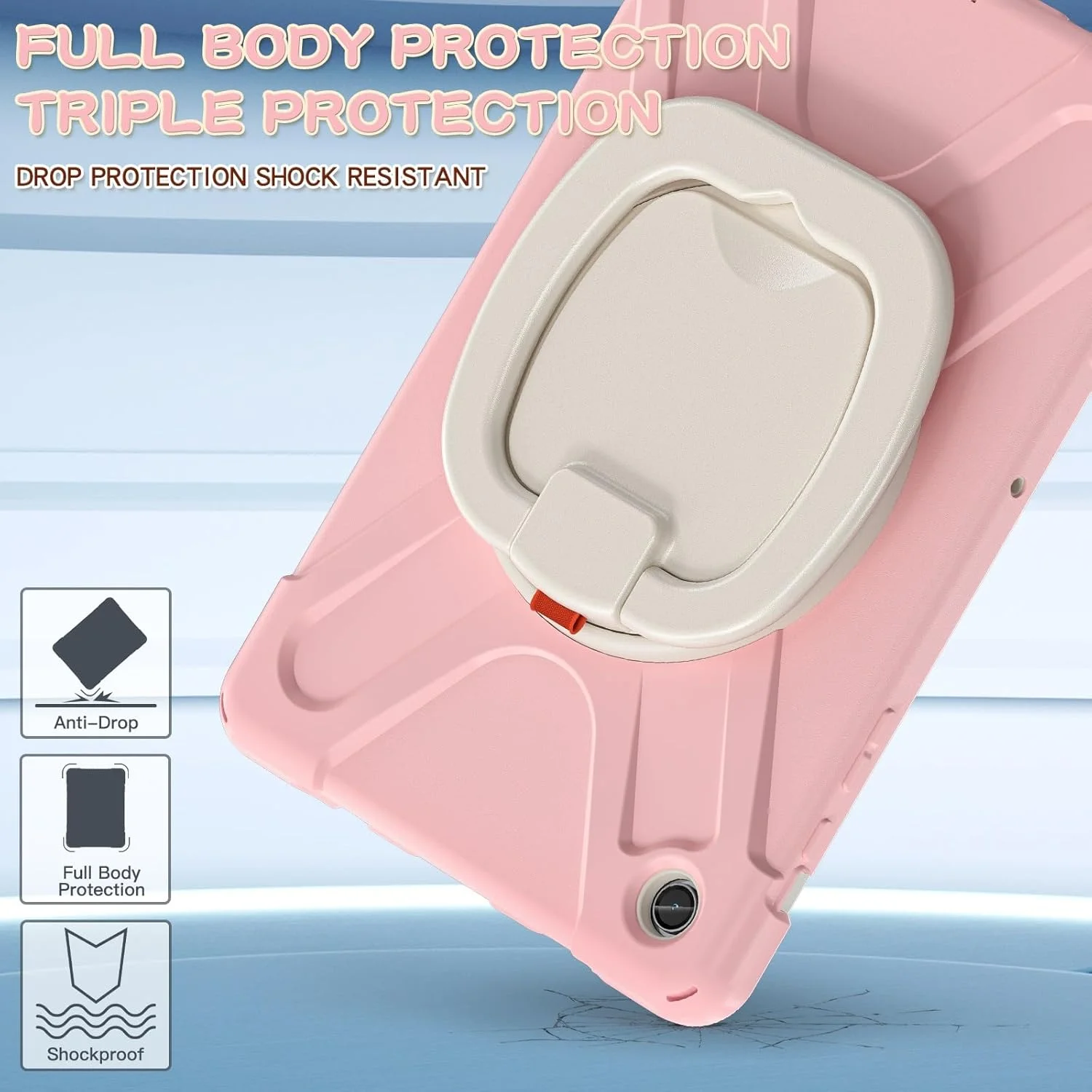 کاور تبلت سازگار با سامسونگ گلکسی تب A9 پلاس 11 اینچ 2023 SM-X210/X216/X218، کاور مقاوم در برابر ضربه با پایه چرخان 360 درجه، بند دستی/شانه، کاور سنگین تبلت تب A9 پلاس کاور تبلت سازگار با سامسونگ گلکسی تب A9 پلاس 11 اینچ 2023 SM-X210/X216/X218، کاور مقاوم در برابر ضربه با پایه چرخان 360 درجه، بند دستی/شانه، کاور سنگین تبلت تب A9 پلاس