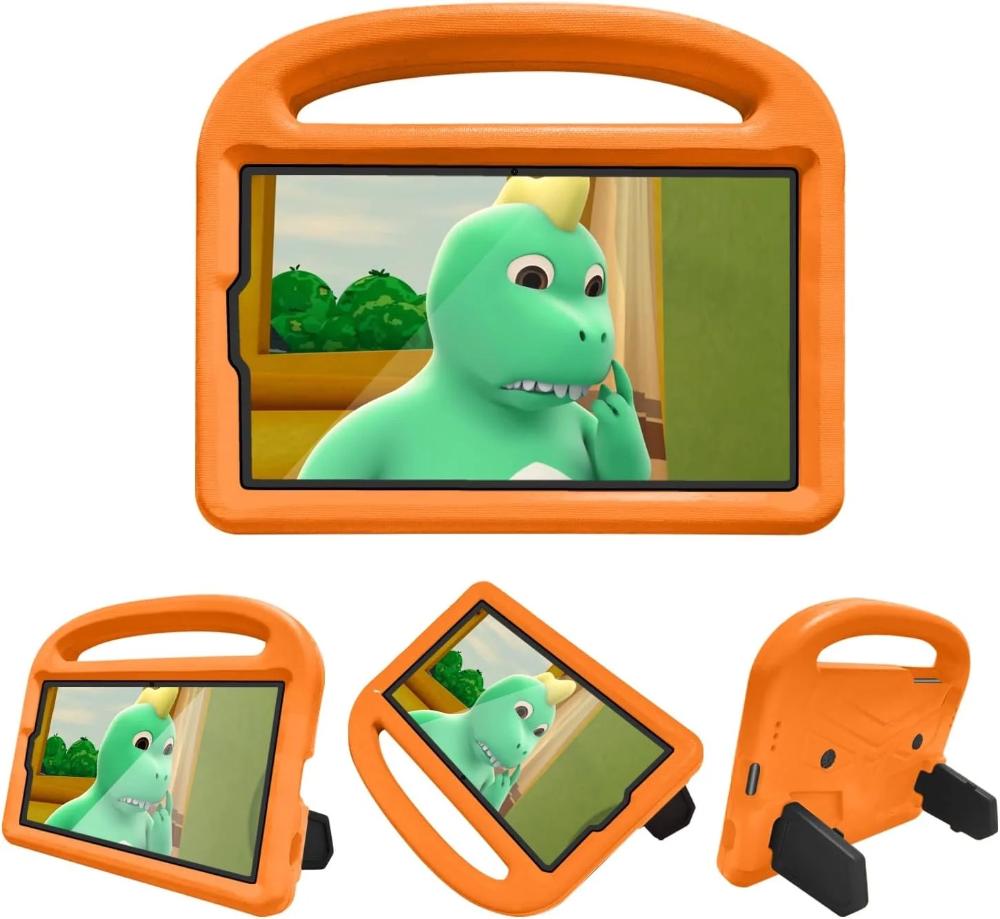 محافظ تبلت، کیف تبلت سازگار با Samsung Galaxy Tab A7 Lite 8.7 T220/T225 2021، کیف سیلیکونی سازگار با کودکان، کیف تبلت ضد ضربه، سبک وزن، ضد افتادن، دارای استند محافظ تبلت، کیف تبلت سازگار با Samsung Galaxy Tab A7 Lite 8.7 T220/T225 2021، کیف سیلیکونی سازگار با کودکان، کیف تبلت ضد ضربه، سبک وزن، ضد افتادن، دارای استند