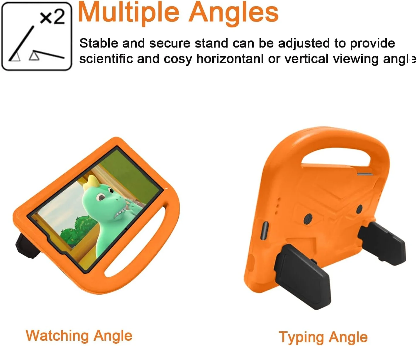 محافظ تبلت، کیف تبلت سازگار با Samsung Galaxy Tab A7 Lite 8.7 T220/T225 2021، کیف سیلیکونی سازگار با کودکان، کیف تبلت ضد ضربه، سبک وزن، ضد افتادن، دارای استند محافظ تبلت، کیف تبلت سازگار با Samsung Galaxy Tab A7 Lite 8.7 T220/T225 2021، کیف سیلیکونی سازگار با کودکان، کیف تبلت ضد ضربه، سبک وزن، ضد افتادن، دارای استند