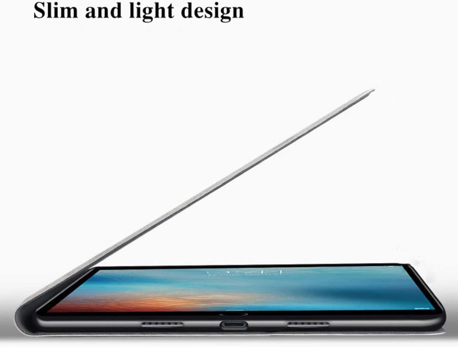 کیف تبلت چرمی تجاری راحت MEOORHE برای Samsung Galaxy A7 Lite A8 A 10.1 طراحی باریک و سبک محافظ پوشش پشتیبانی قابل تنظیم (قرمز، A7 Lite 8.7 2021 T220)