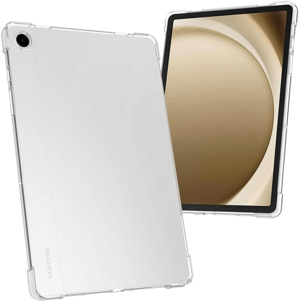 کاور تبلت Callyue برای Samsung Galaxy Tab A9 Plus، محافظ سیلیکونی نرم و لاستیکی برای تبلت 11 اینچی Samsung Galaxy Tab A9+ مدل [SM-X210/X216/X218]، شفاف
