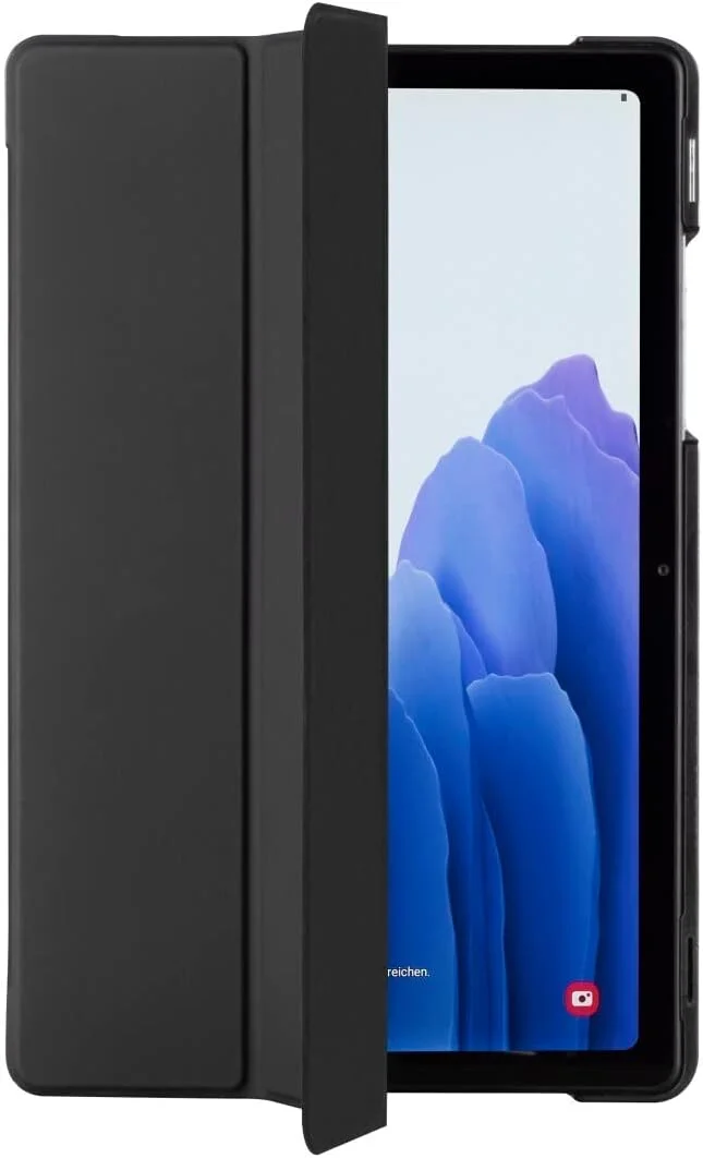 کیف محافظ تبلت هاما مناسب برای سامسونگ گلکسی تب A7 Lite 8.7 اینچ (کیف تاشو برای تبلت سامسونگ، کیف محافظ با قابلیت استند، کاور مغناطیسی) مشکی