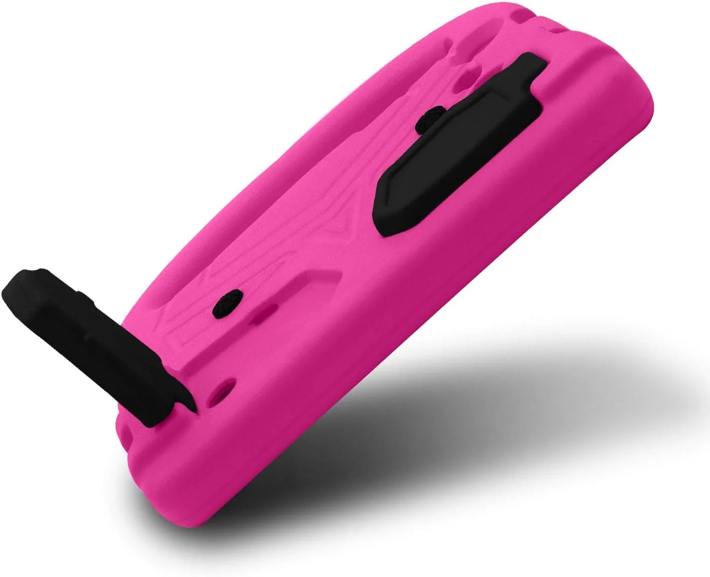 محافظ تبلت، قاب سیلیکونی تبلت سازگار با Samsung Galaxy Tab A T280/T285، ضد ضربه، سبک وزن، دارای استند و دسته مناسب کودکان