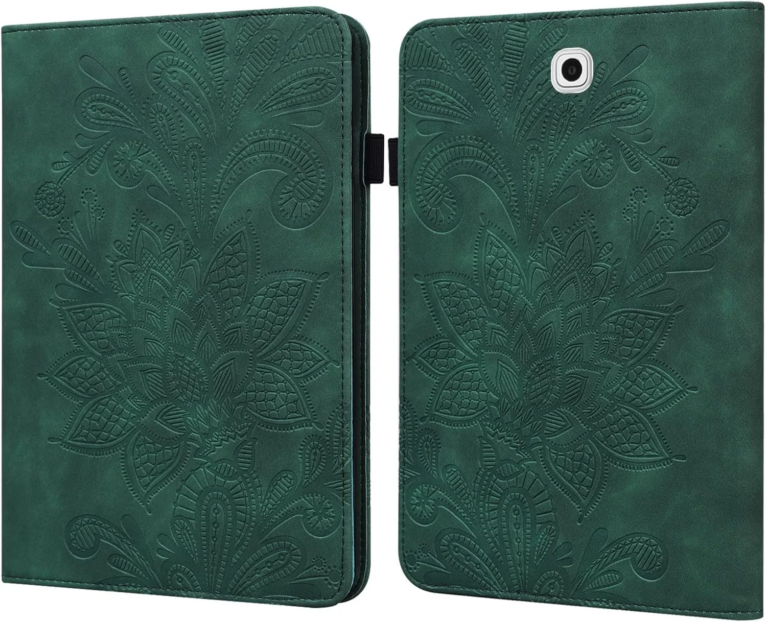 کیف چرمی محافظ تبلت سازگار با سامسونگ گلکسی تب S2 9.7 T810 T815، کیف تبلت PC نوع براکت با جای کارت، کیف چرمی PU ضد ضربه، کاور محافظ کیف پول تبلت کیف چرمی محافظ تبلت سازگار با سامسونگ گلکسی تب S2 9.7 T810 T815، کیف تبلت PC نوع براکت با جای کارت، کیف چرمی PU ضد ضربه، کاور محافظ کیف پول تبلت