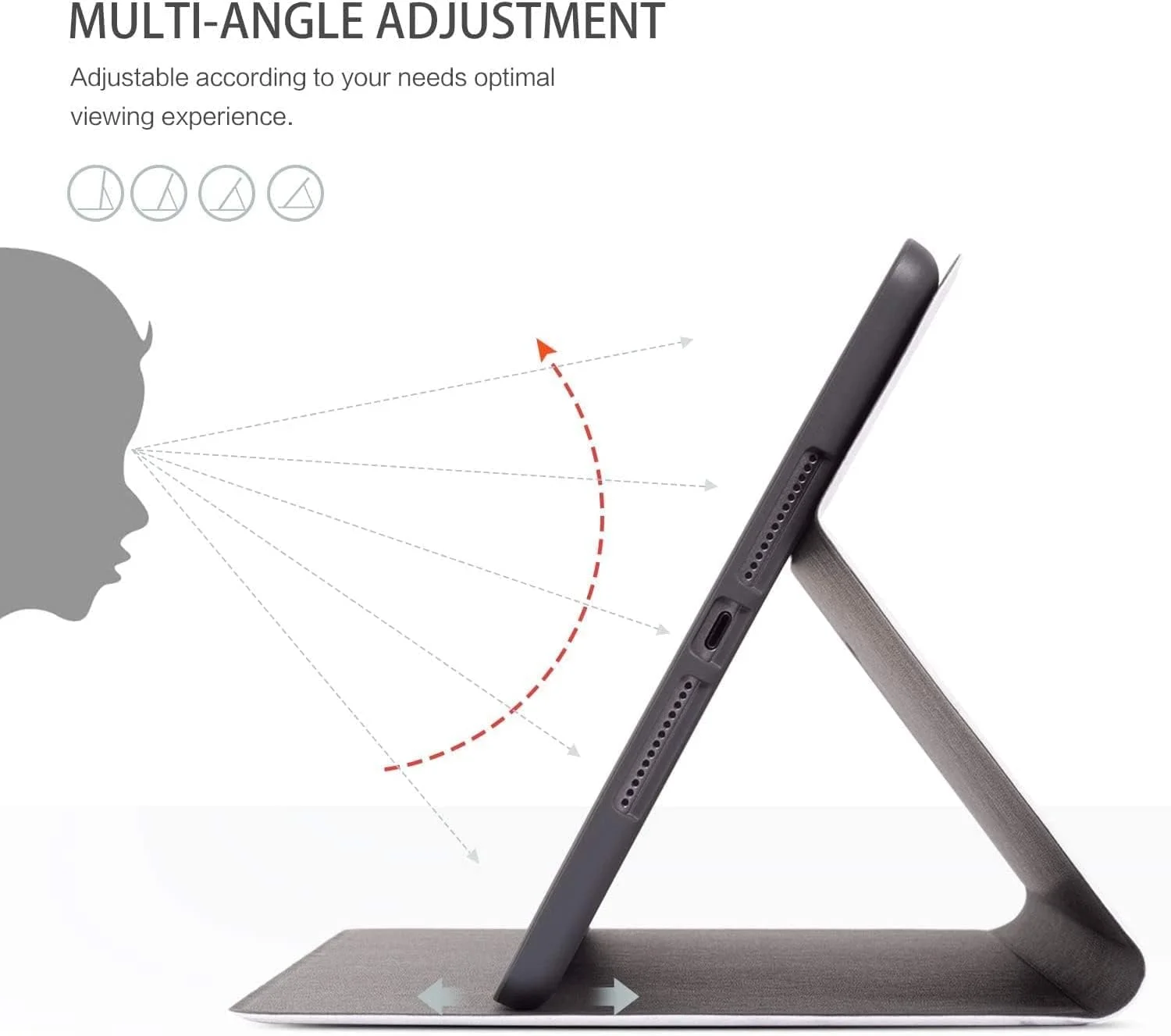 کیف تبلت سامسونگ گلکسی تب A8 10.5 اینچ مدل 2022، جلد چرمی PU با قابلیت استند و حالت خواب/بیدار خودکار برای گلکسی تب A8 10.5 اینچ مدل 2022 [SM-X200/X205/X207]، طرح پروانه در جنگل سبز