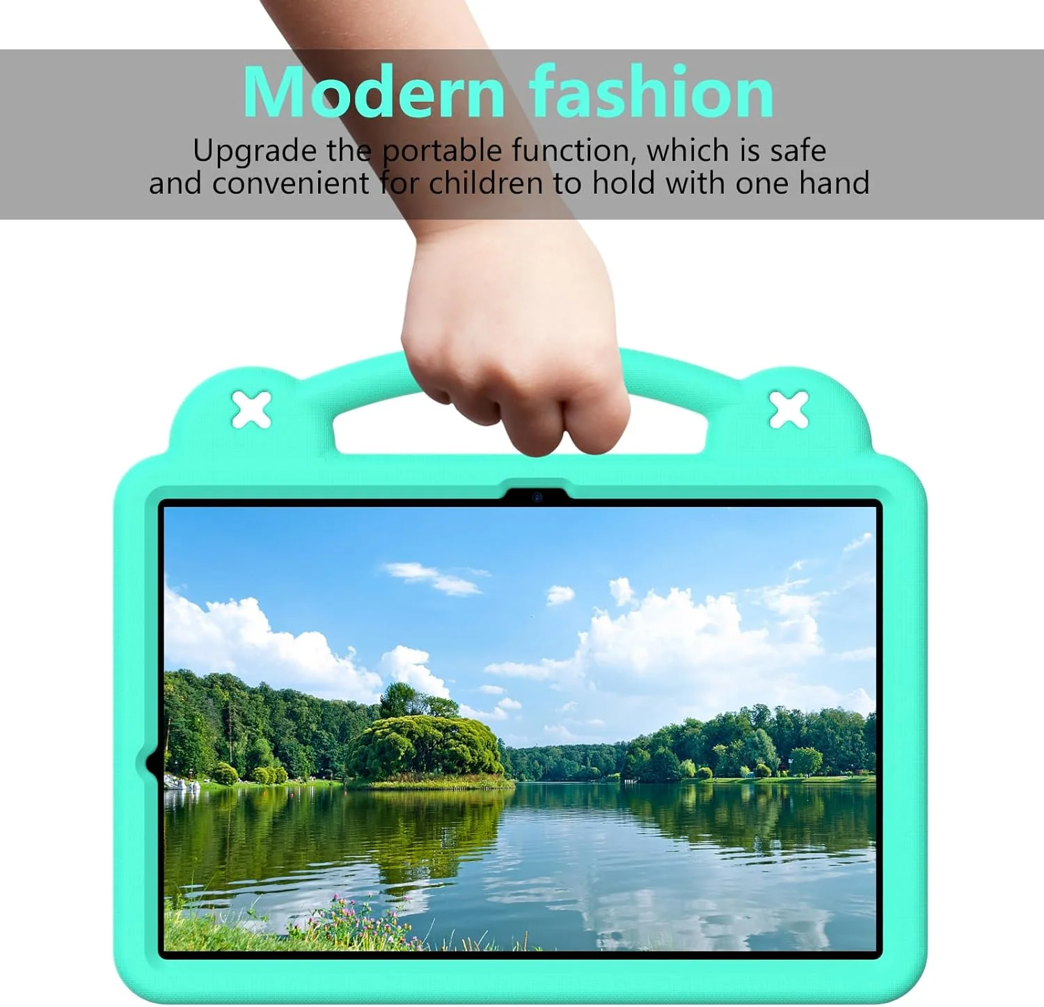 کیف تبلت کودکانه nincyee برای Samsung Galaxy Tab S7 FE 12.4 اینچ 2021 مدل T730/T736، کاور مقاوم در برابر ضربه EVA با پایه تاشو، کیف کارتونی خرس کوچولو با بند شانه برای کودکان کیف تبلت کودکانه nincyee برای Samsung Galaxy Tab S7 FE 12.4 اینچ 2021 مدل T730/T736، کاور مقاوم در برابر ضربه EVA با پایه تاشو، کیف کارتونی خرس کوچولو با بند شانه برای کودکان