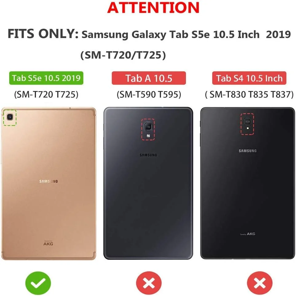 کاور تبلت زومون برای سامسونگ گلکسی تب S5e مدل [SM-T720 / SM-T725]، محافظ هیبریدی ضد ضربه و مقاوم، دارای پایه چرخان 360 درجه، بند دستی