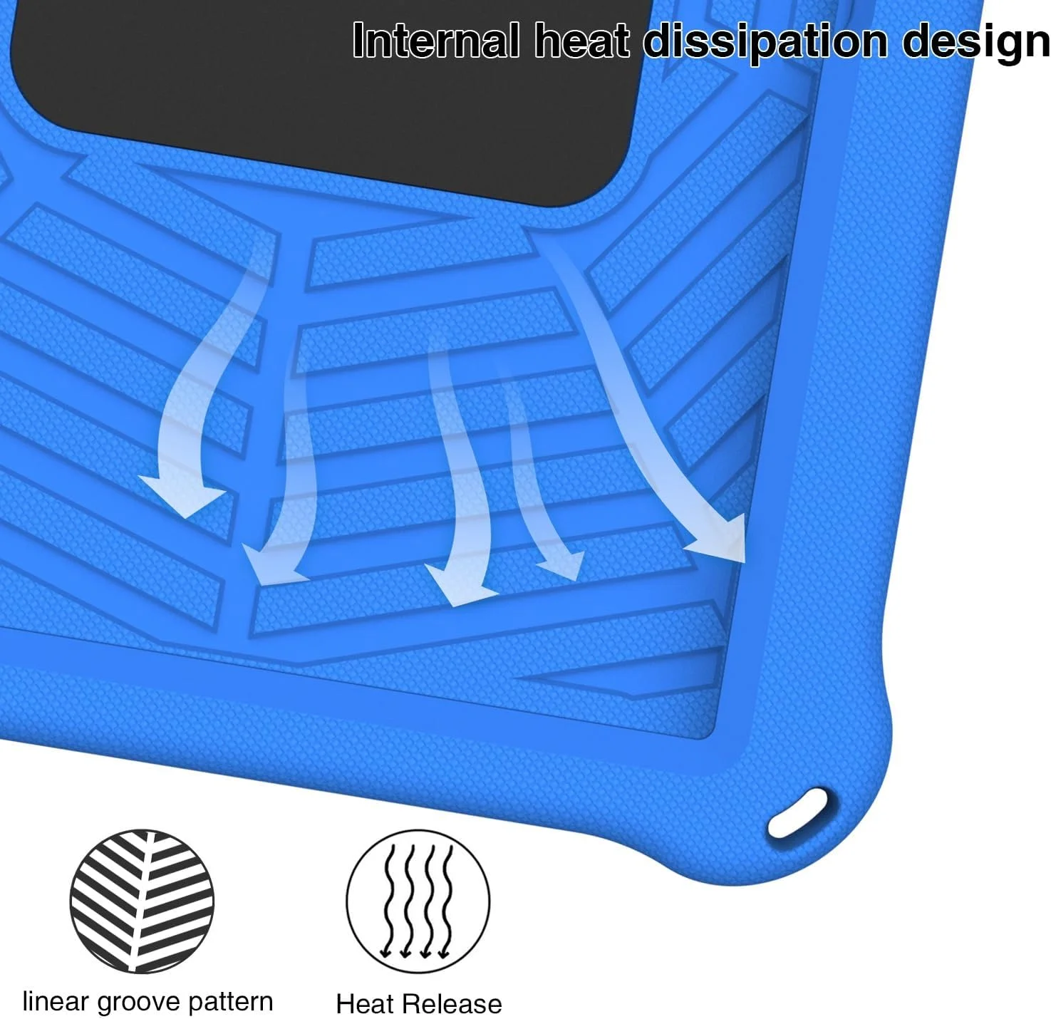 کیف تبلت سازگار با تبلت سامسونگ گلکسی تب S5e 10.5 2019 T720 T725 T727 به همراه جای قلم، کیف تبلت کودکانه سبک وزن مقاوم در برابر ضربه با دسته و پایه محافظ (آبی) کیف تبلت سازگار با تبلت سامسونگ گلکسی تب S5e 10.5 2019 T720 T725 T727 به همراه جای قلم، کیف تبلت کودکانه سبک وزن مقاوم در برابر ضربه با دسته و پایه محافظ (آبی)