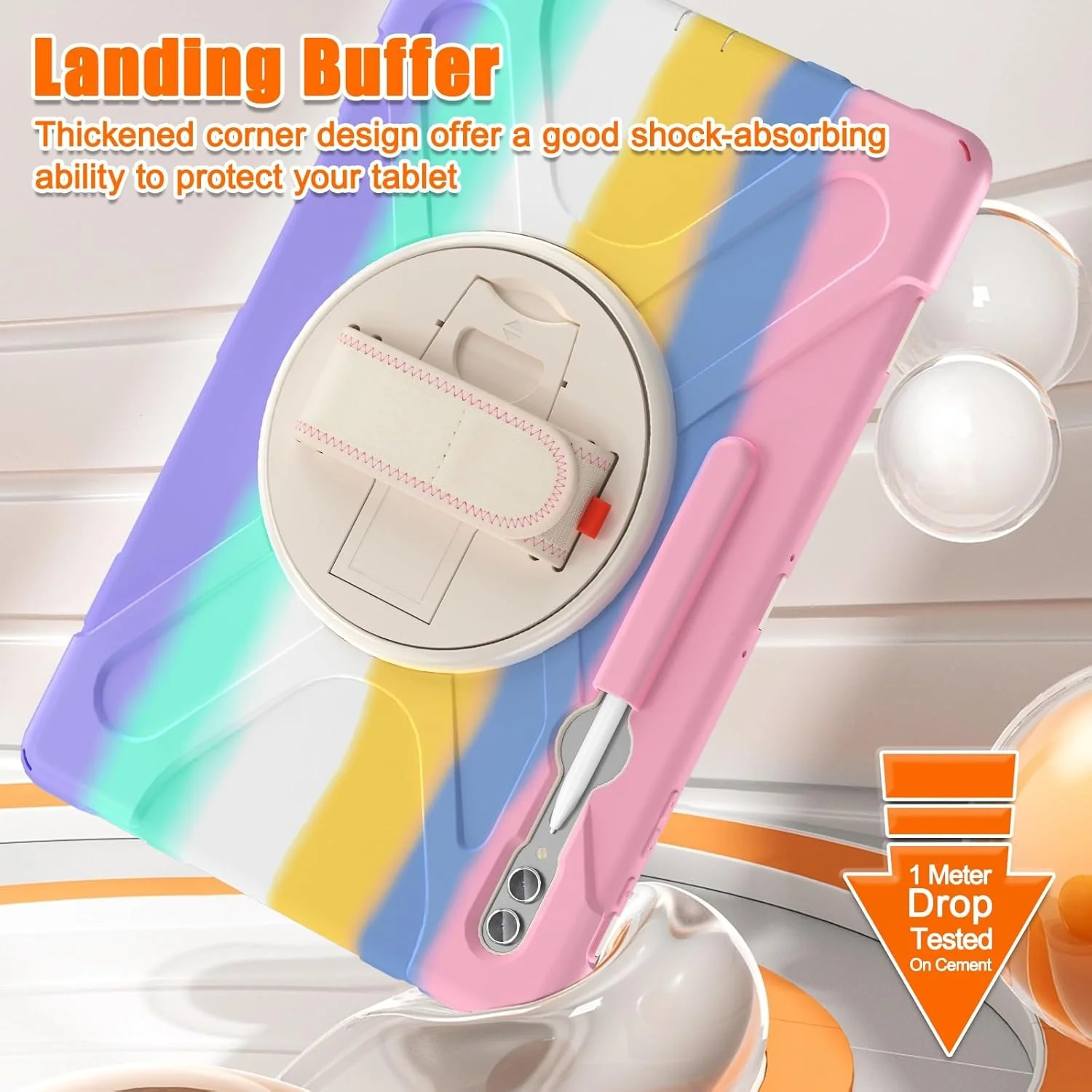 کیف تبلت مسافرتی سازگار با سامسونگ گلکسی تب S9 Ultra 5G 14.6 اینچ 2023 (SM-X910/X916B/X918U)، کیف محافظ مقاوم در برابر ضربه با جای قلم، بند شانه کیف تبلت مسافرتی سازگار با سامسونگ گلکسی تب S9 Ultra 5G 14.6 اینچ 2023 (SM-X910/X916B/X918U)، کیف محافظ مقاوم در برابر ضربه با جای قلم، بند شانه