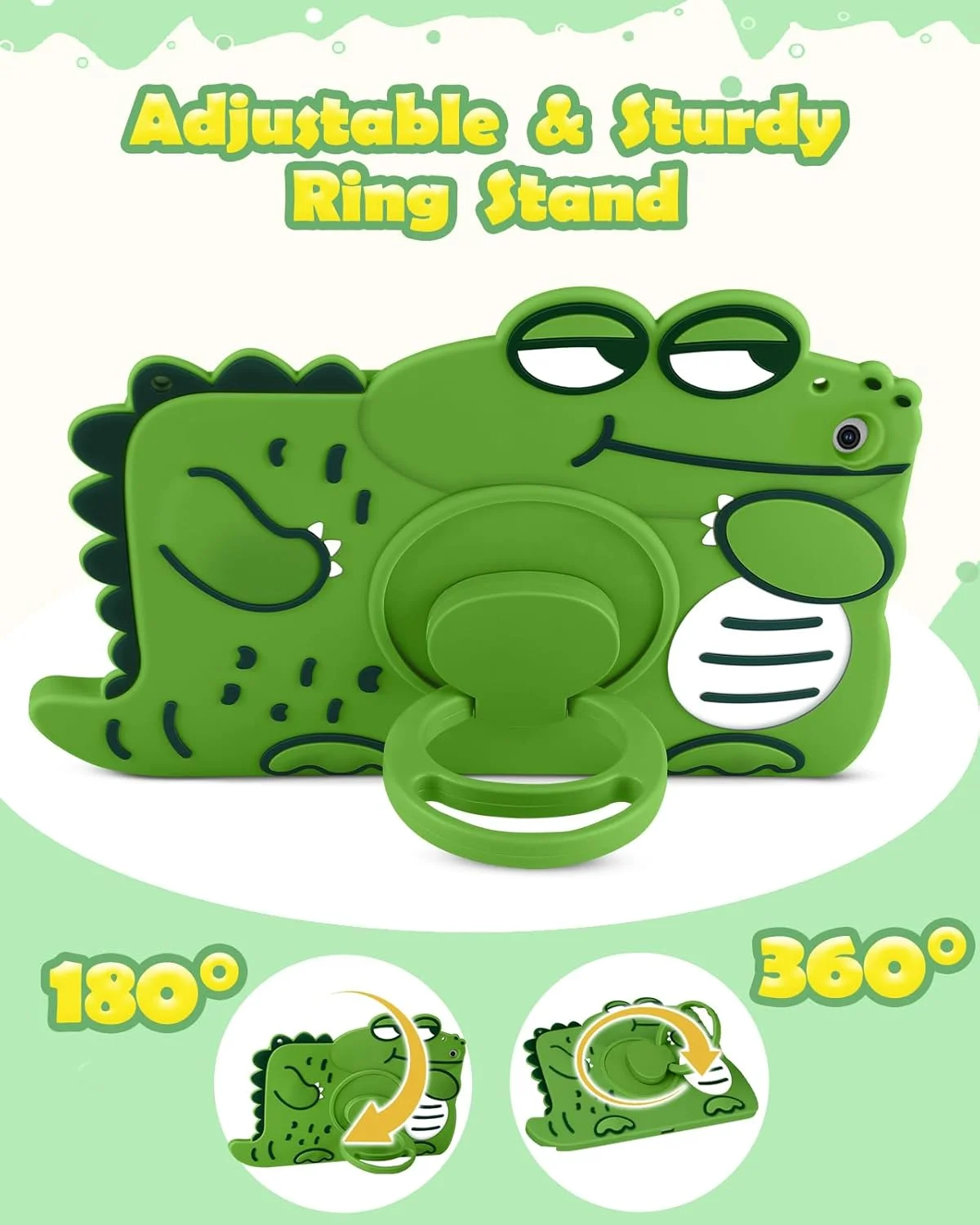 کاور SurgeCraft برای تبلت سامسونگ گلکسی تب A8 10.5 اینچ - کاور زیبا دخترانه پسرانه طرح فانتزی زنانه با بند و پایه نگهدارنده سیلیکونی نرم برای تبلت سامسونگ A8 مدل SM-X200/X205/X207 کاور SurgeCraft برای تبلت سامسونگ گلکسی تب A8 10.5 اینچ - کاور زیبا دخترانه پسرانه طرح فانتزی زنانه با بند و پایه نگهدارنده سیلیکونی نرم برای تبلت سامسونگ A8 مدل SM-X200/X205/X207