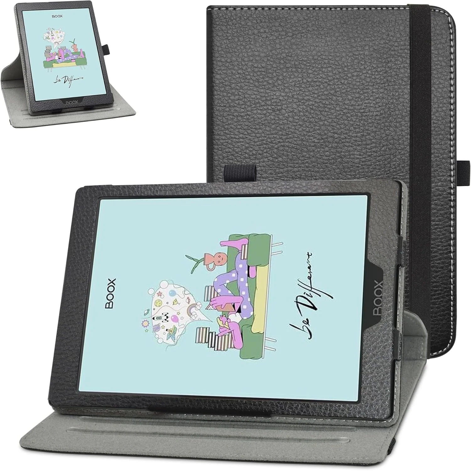 کیف چرخشی 360 درجه Bige مناسب برای BOOX Tab Mini C، با طرح زیبا، مناسب برای تبلت BOOX Tab Mini C 7.8 اینچی کیف چرخشی 360 درجه Bige مناسب برای BOOX Tab Mini C، با طرح زیبا، مناسب برای تبلت BOOX Tab Mini C 7.8 اینچی