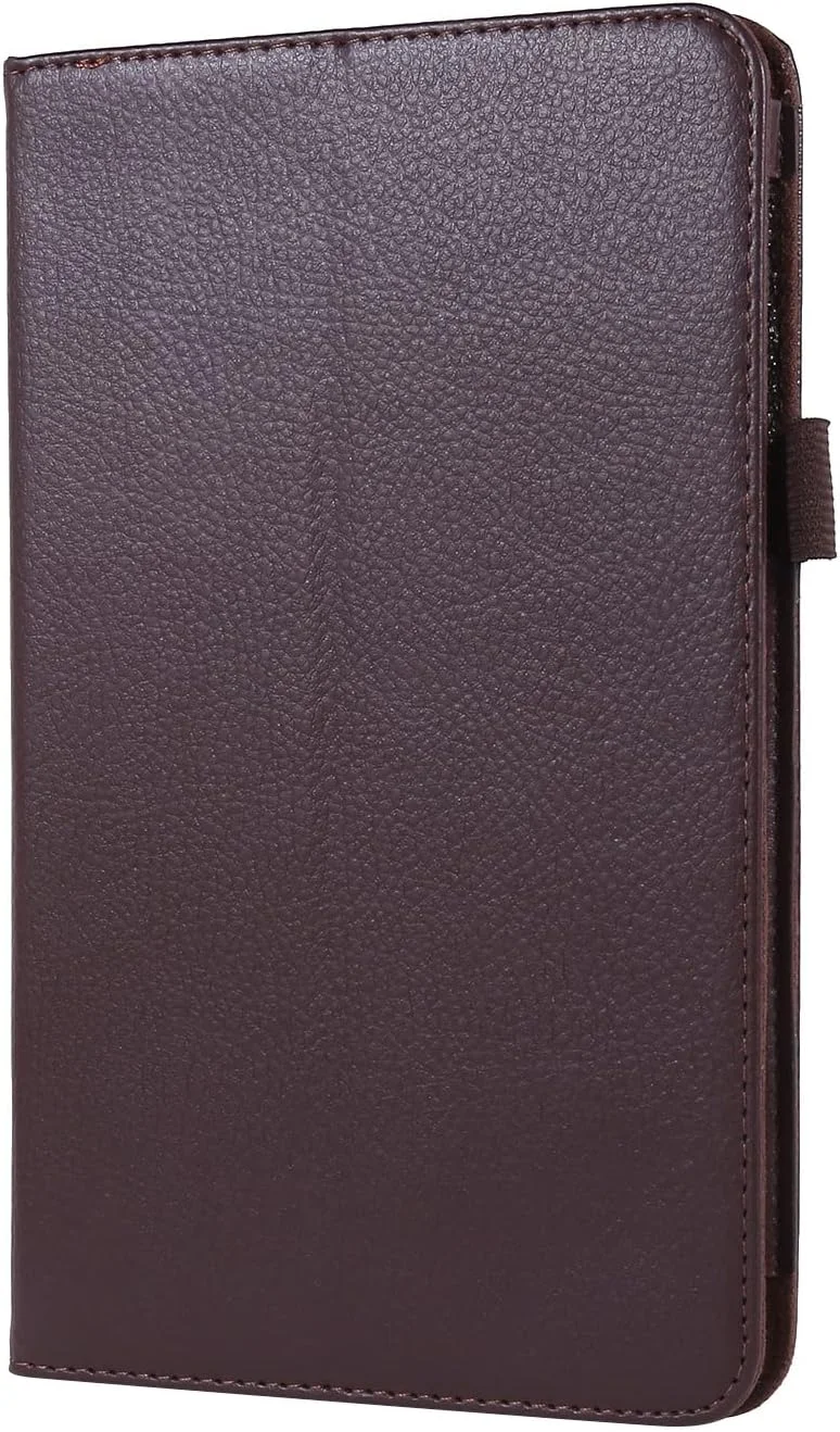 کیف چرمی محافظ تبلت سازگار با تبلت سامسونگ گلکسی تب A 8 2019 8.0 اینچ SM-P200/P205، محافظ باریک تاشو با قابلیت استند و ضد ضربه به همراه نگهدارنده کیف چرمی محافظ تبلت سازگار با تبلت سامسونگ گلکسی تب A 8 2019 8.0 اینچ SM-P200/P205، محافظ باریک تاشو با قابلیت استند و ضد ضربه به همراه نگهدارنده