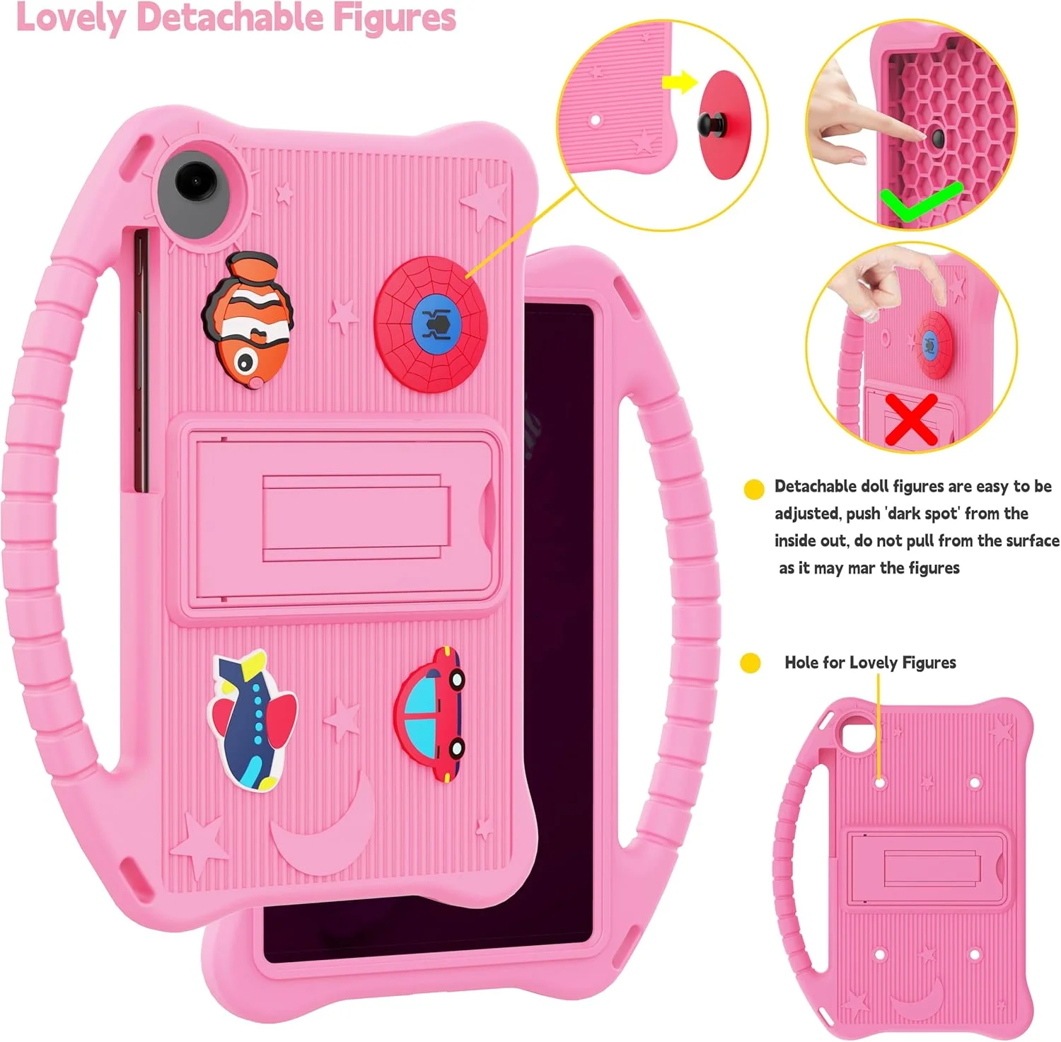 کاور سیلیکونی Kwamaz مناسب برای تبلت گلکسی Tab A9 سایز 8.7 اینچ، دارای استند و دستگیره، محافظ نرم برای تبلت سامسونگ A9 سایز 8.7 اینچ، مشکی کاور سیلیکونی Kwamaz مناسب برای تبلت گلکسی Tab A9 سایز 8.7 اینچ، دارای استند و دستگیره، محافظ نرم برای تبلت سامسونگ A9 سایز 8.7 اینچ، مشکی