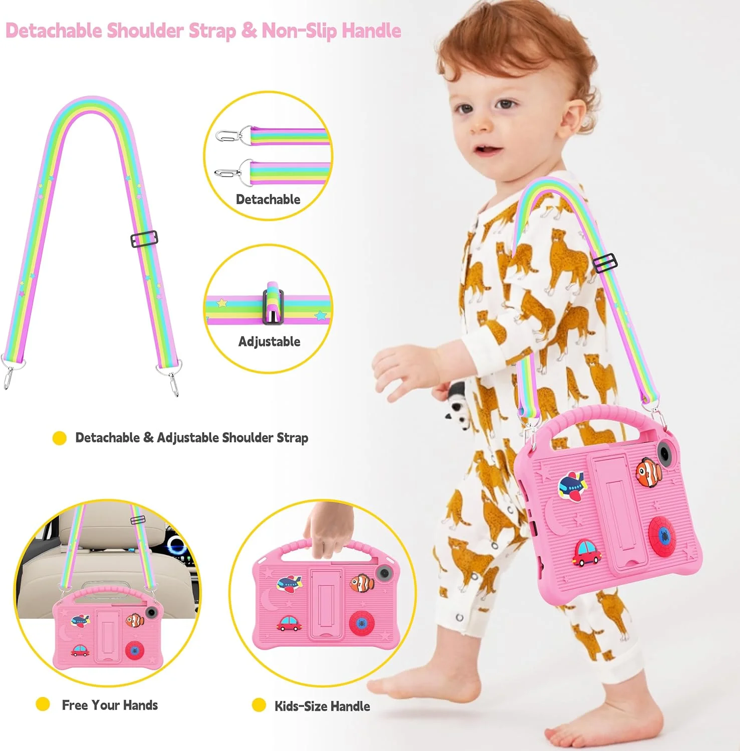 کاور سیلیکونی Kwamaz مناسب برای تبلت گلکسی Tab A9 سایز 8.7 اینچ، دارای استند و دستگیره، محافظ نرم برای تبلت سامسونگ A9 سایز 8.7 اینچ، مشکی کاور سیلیکونی Kwamaz مناسب برای تبلت گلکسی Tab A9 سایز 8.7 اینچ، دارای استند و دستگیره، محافظ نرم برای تبلت سامسونگ A9 سایز 8.7 اینچ، مشکی