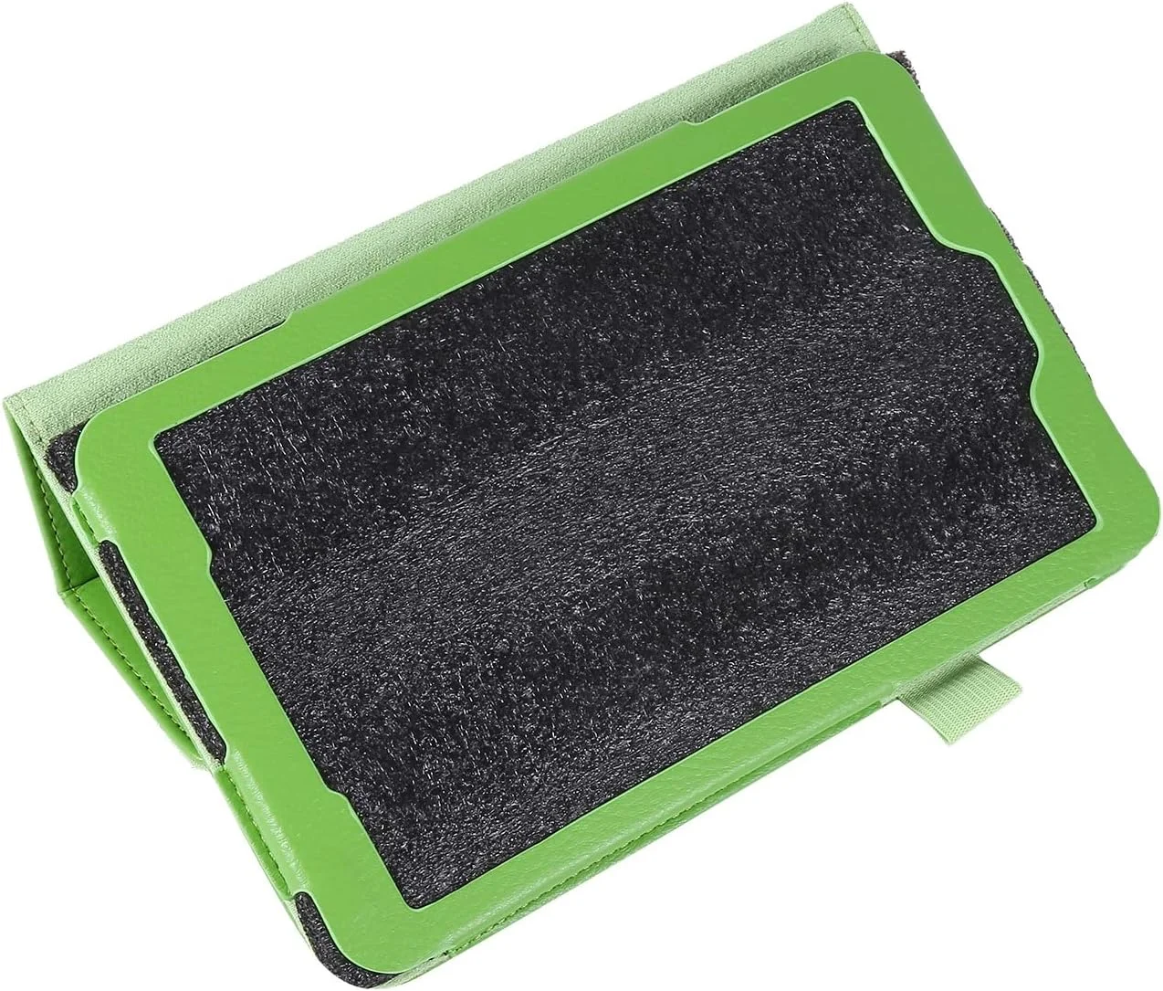 کیف چرمی محافظ تبلت سازگار با تبلت سامسونگ گلکسی تب A 8 2019 8.0 اینچ SM-P200/P205، محافظ باریک تاشو با قابلیت استند و ضد ضربه به همراه نگهدارنده کیف چرمی محافظ تبلت سازگار با تبلت سامسونگ گلکسی تب A 8 2019 8.0 اینچ SM-P200/P205، محافظ باریک تاشو با قابلیت استند و ضد ضربه به همراه نگهدارنده