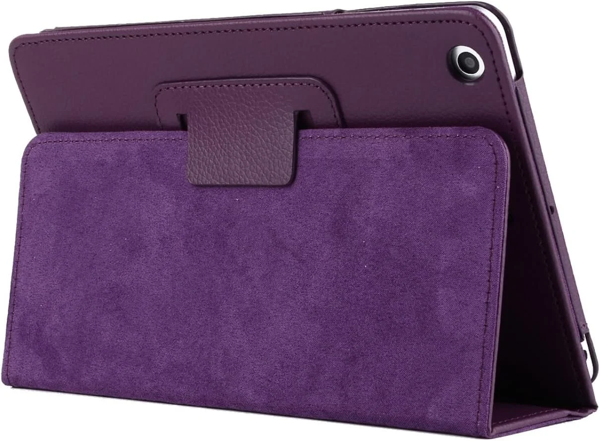 کیف تبلت چرمی شیک و راحت MEOORHE برای سامسونگ گلکسی A 8.0 A 8.4، طراحی فولیو با پایه ثابت، پوشش محافظ تقویت شده در لبه (بنفش، A 8.4 2020 T307) کیف تبلت چرمی شیک و راحت MEOORHE برای سامسونگ گلکسی A 8.0 A 8.4، طراحی فولیو با پایه ثابت، پوشش محافظ تقویت شده در لبه (بنفش، A 8.4 2020 T307)