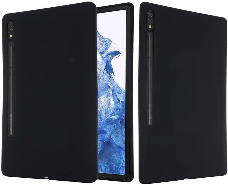 کاور تبلت Nikaque برای سامسونگ گلکسی تب S9 Ultra 14.6 اینچ X910/ X916B، کاور سیلیکونی مایع، ژل نرم و انعطاف پذیر، محافظ باریک و ضد ضربه، مشکی کاور تبلت Nikaque برای سامسونگ گلکسی تب S9 Ultra 14.6 اینچ X910/ X916B، کاور سیلیکونی مایع، ژل نرم و انعطاف پذیر، محافظ باریک و ضد ضربه، مشکی