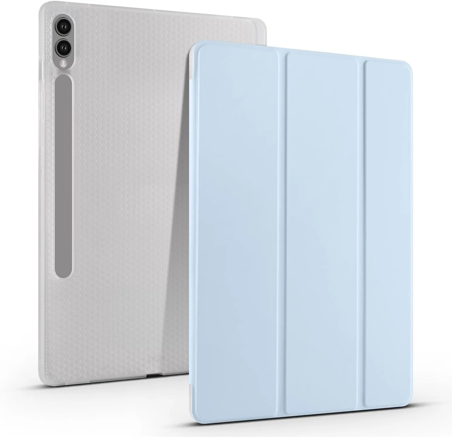 کاور شفاف تبلت سازگار با سامسونگ گلکسی تب A8 (2021) 10.5 اینچ SM-X200/X205U، کاور باریک TPU با قابلیت بیدار/خواب خودکار، کاور محافظ سبک وزن هوشمند با جای مدادی، ضد ضربه. آبی کاور شفاف تبلت سازگار با سامسونگ گلکسی تب A8 (2021) 10.5 اینچ SM-X200/X205U، کاور باریک TPU با قابلیت بیدار/خواب خودکار، کاور محافظ سبک وزن هوشمند با جای مدادی، ضد ضربه. آبی